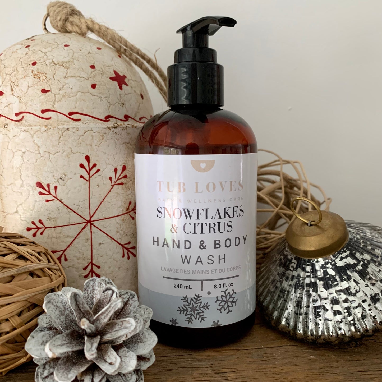 Snowflakes & Citrus - Hand and Body Wash