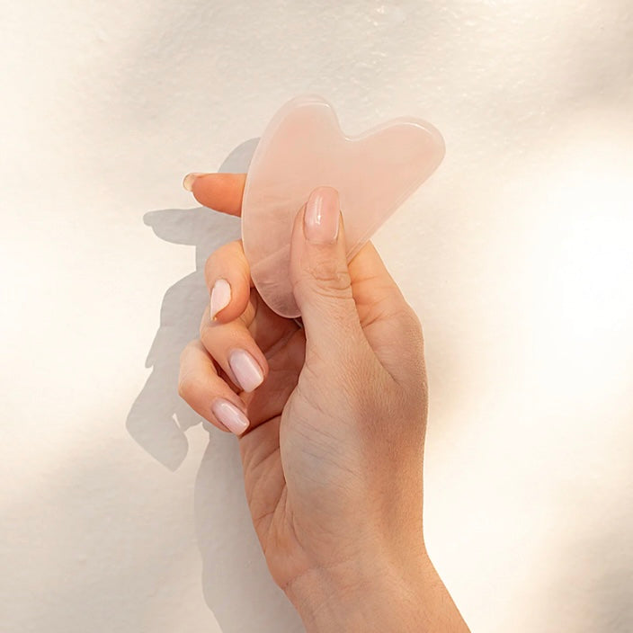 Gua Sha Tool - Rose Quartz