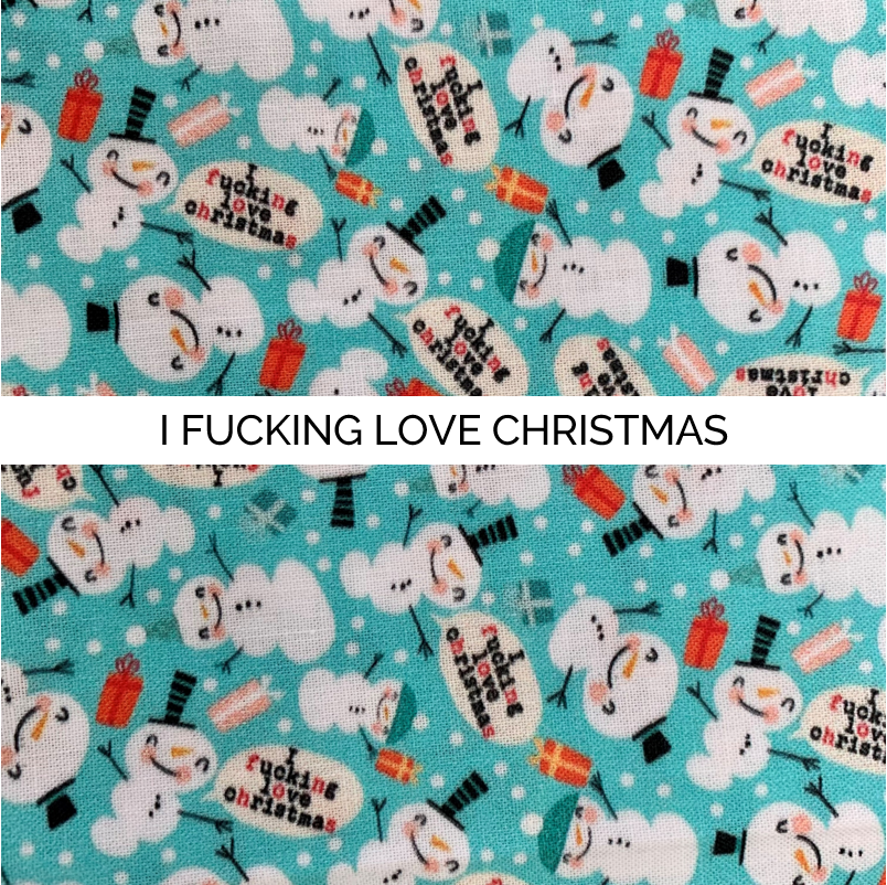 Heat / Cold Therapy Packs - Naughty Holiday Themed