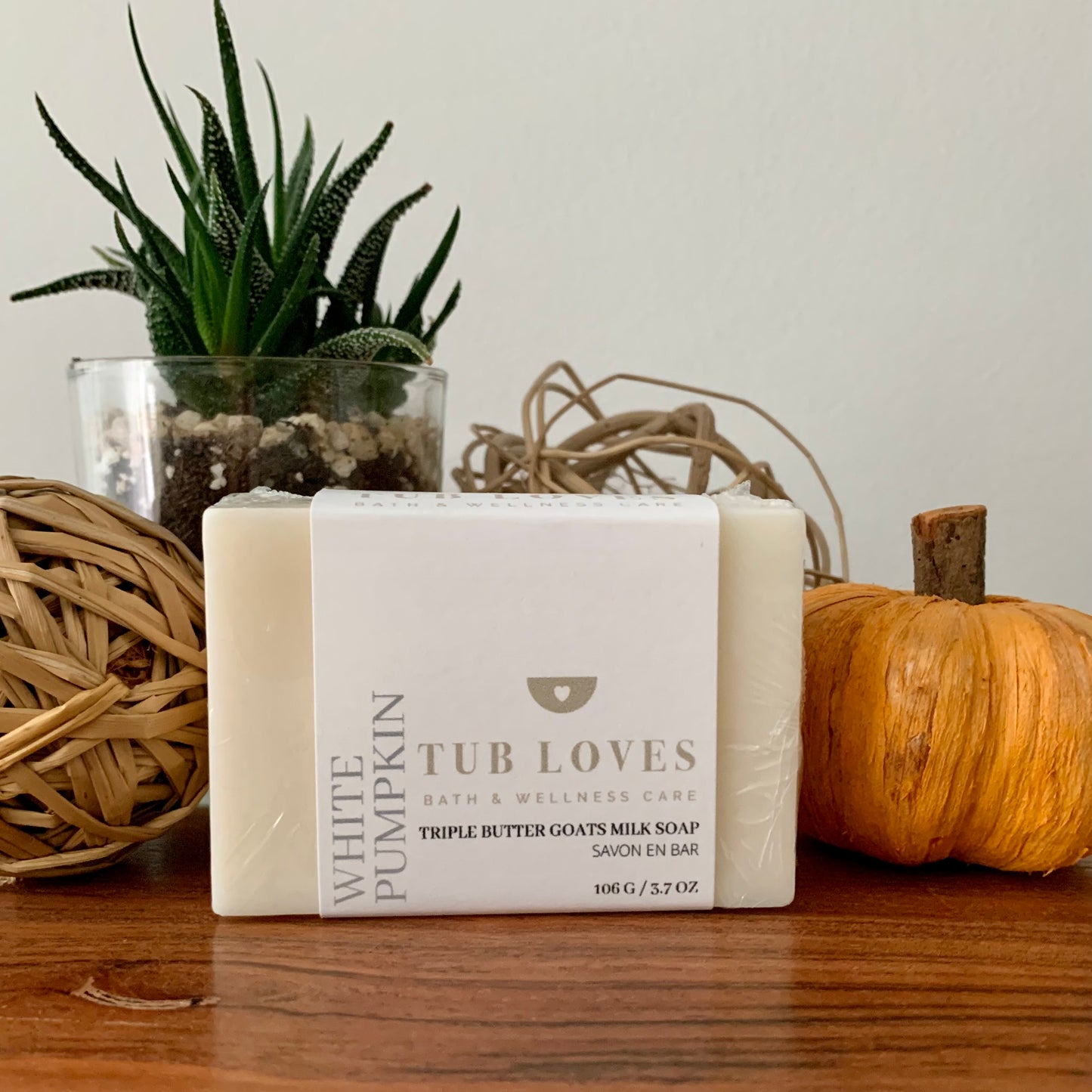White Pumpkin - Goats Milk Soap Bar