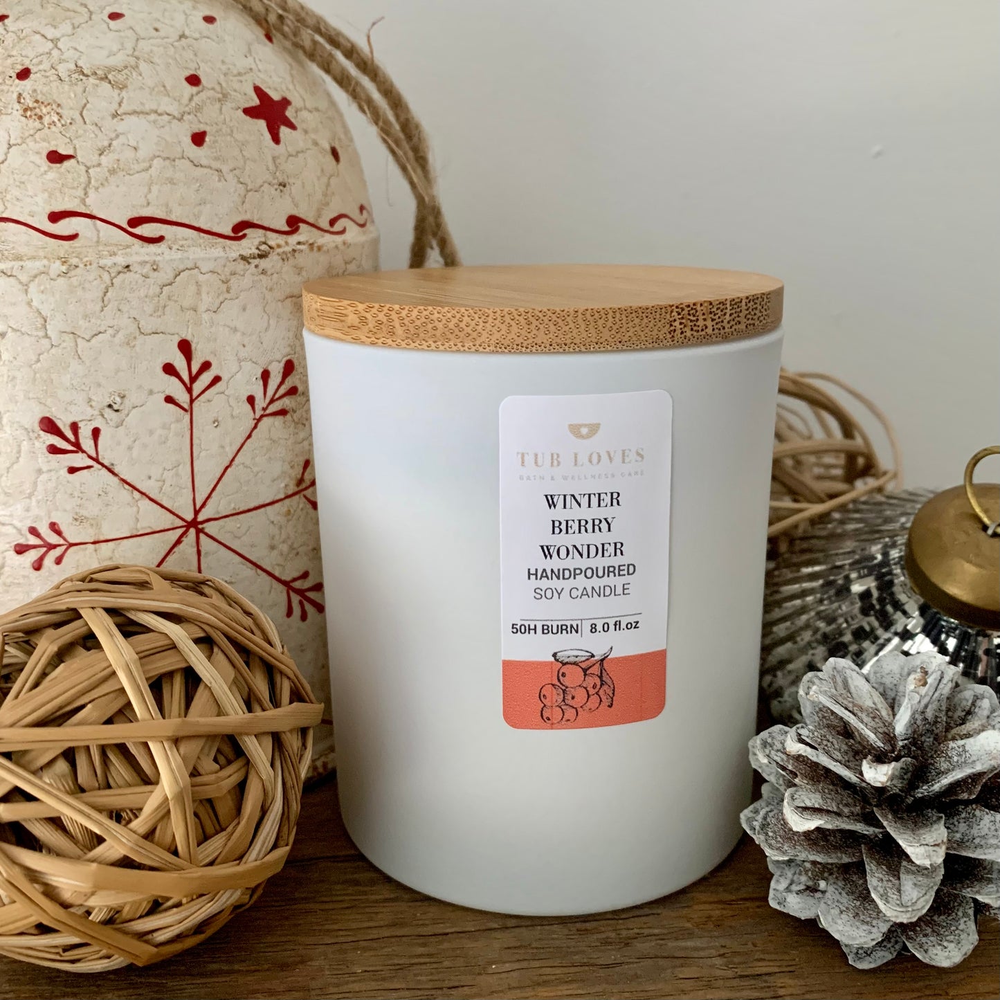 Winterberry Wonder Soy Candle