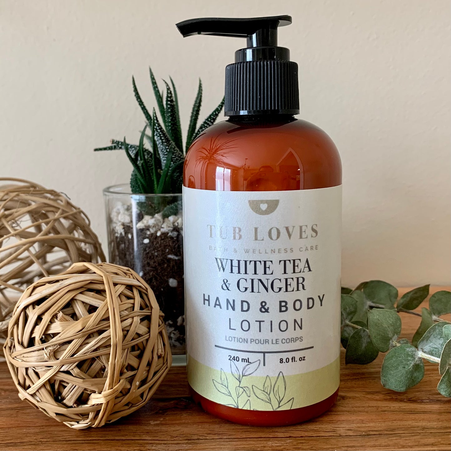 White Tea & Ginger - Hand & Body Lotion
