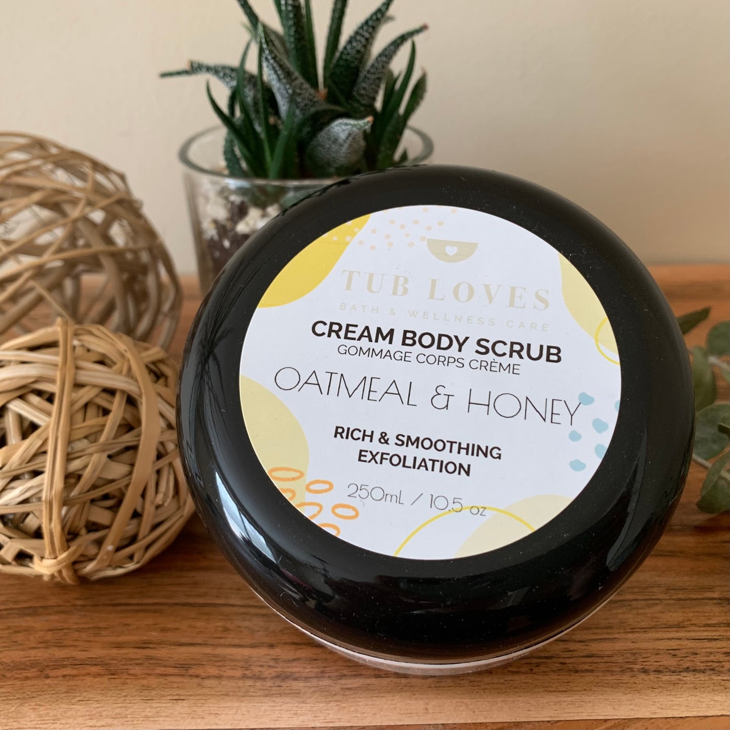 Oatmeal & Honey Exfoliating Body Scrub