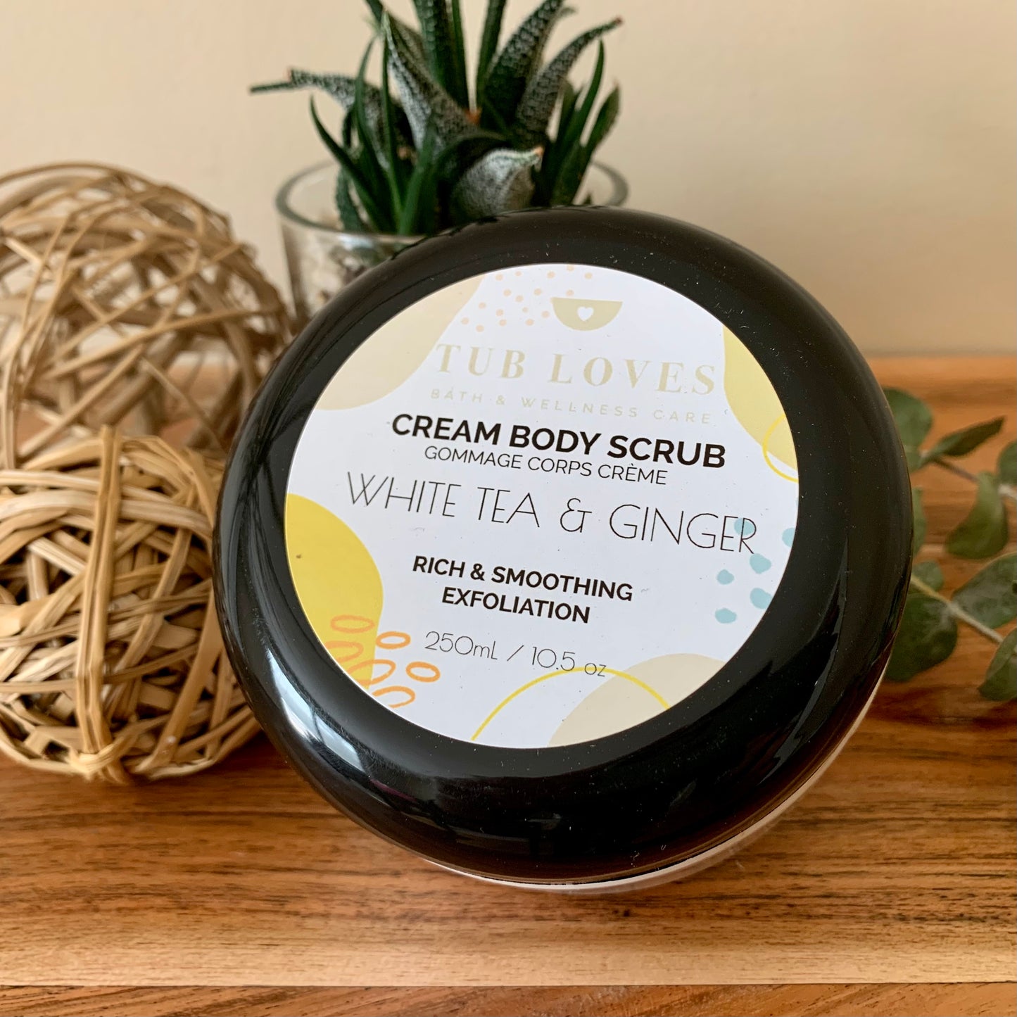 White Tea & Ginger Exfoliating Body Scrub