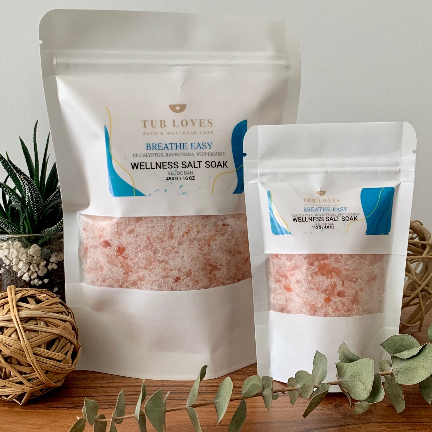 BreatheEasy Wellness Salt Soak I 4 oz.