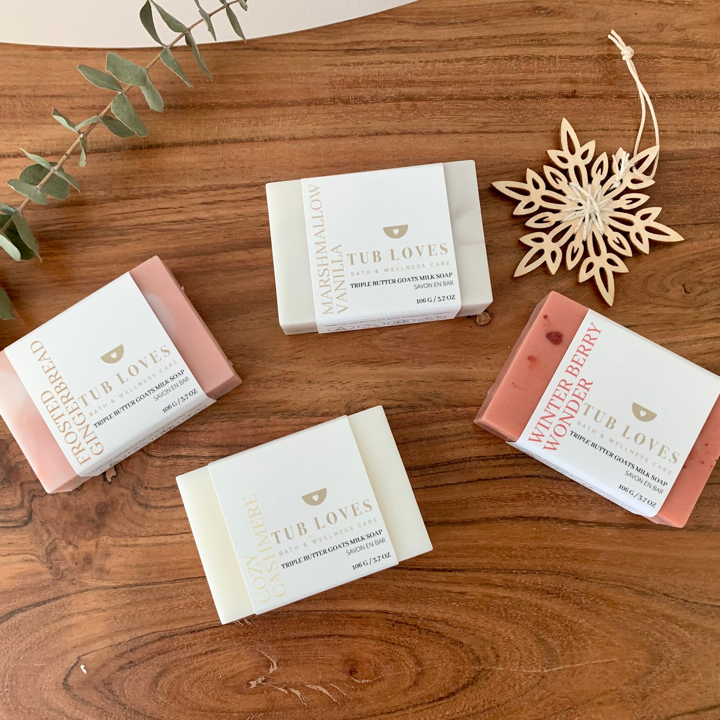 Frosted Gingerbread - Goats Milk Soap Bar