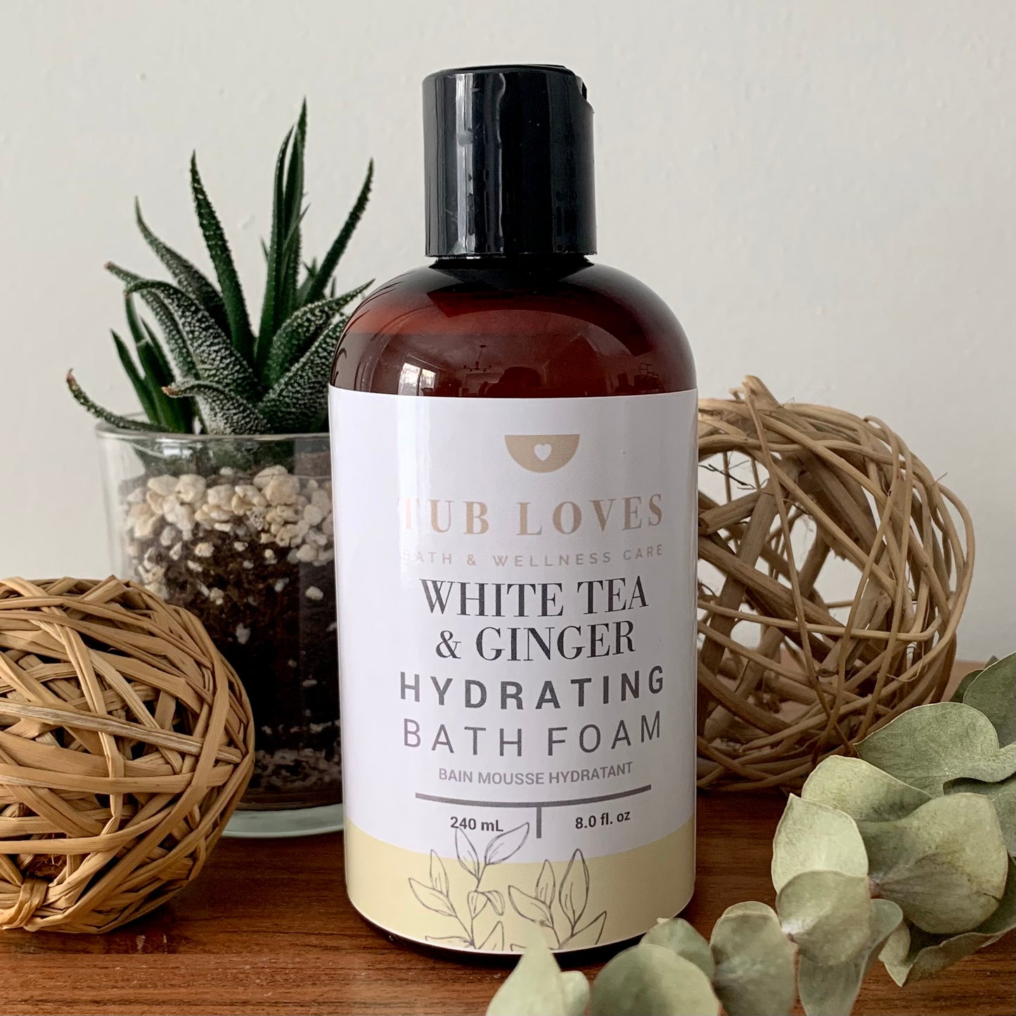White Tea & Ginger Hydrating Bath Foam