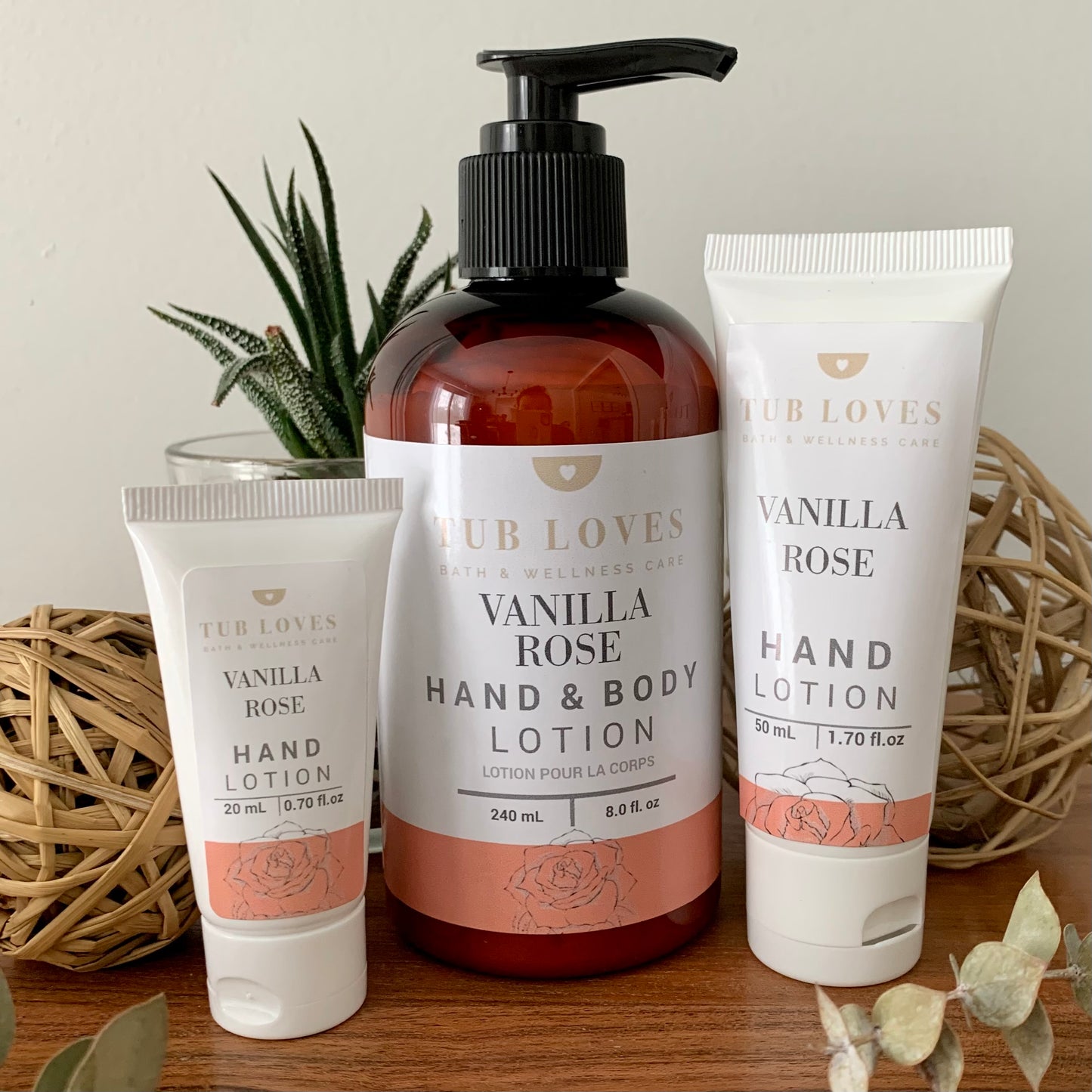 Vanilla Rose - Hand & Body Lotion