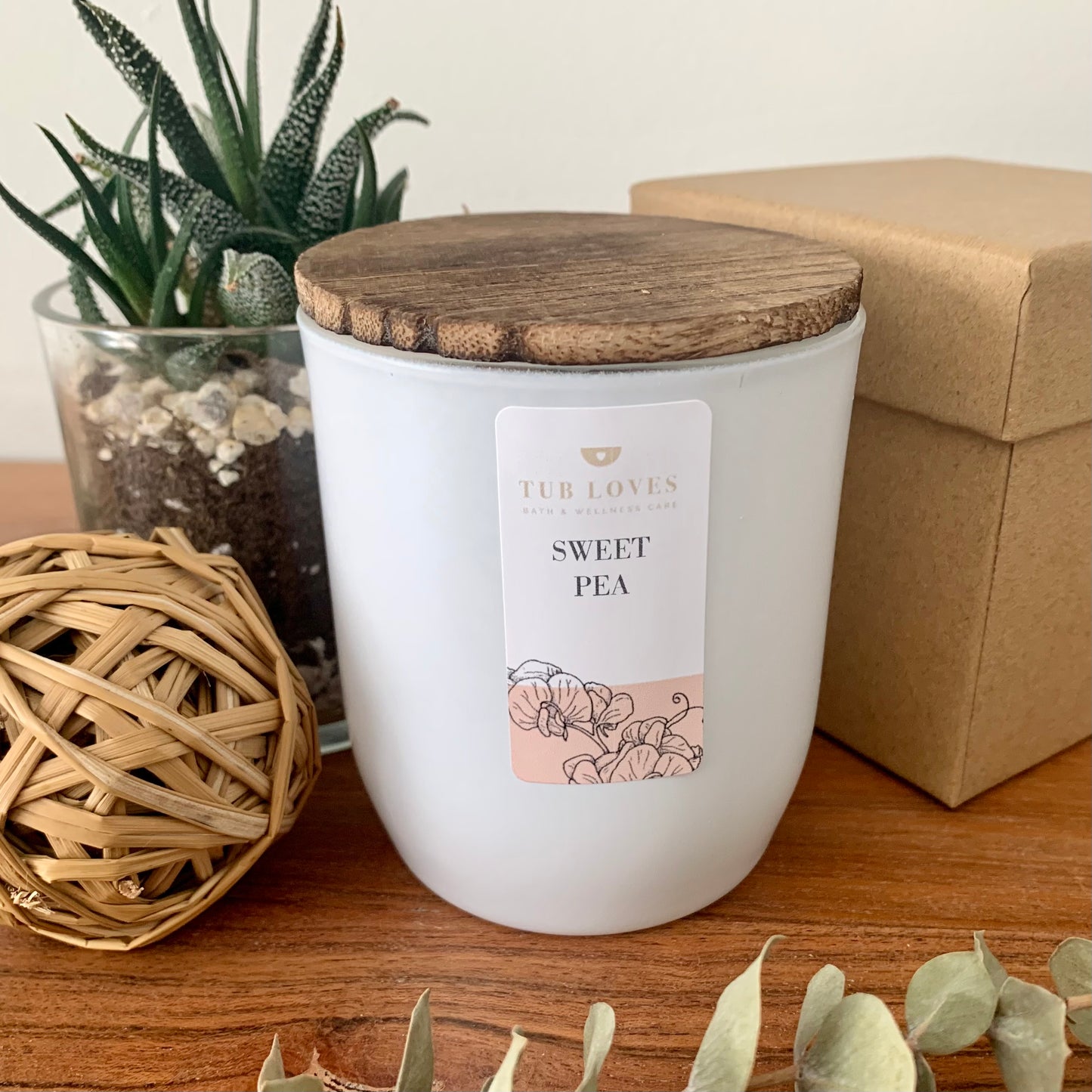 Sweet Pea Soy Candle
