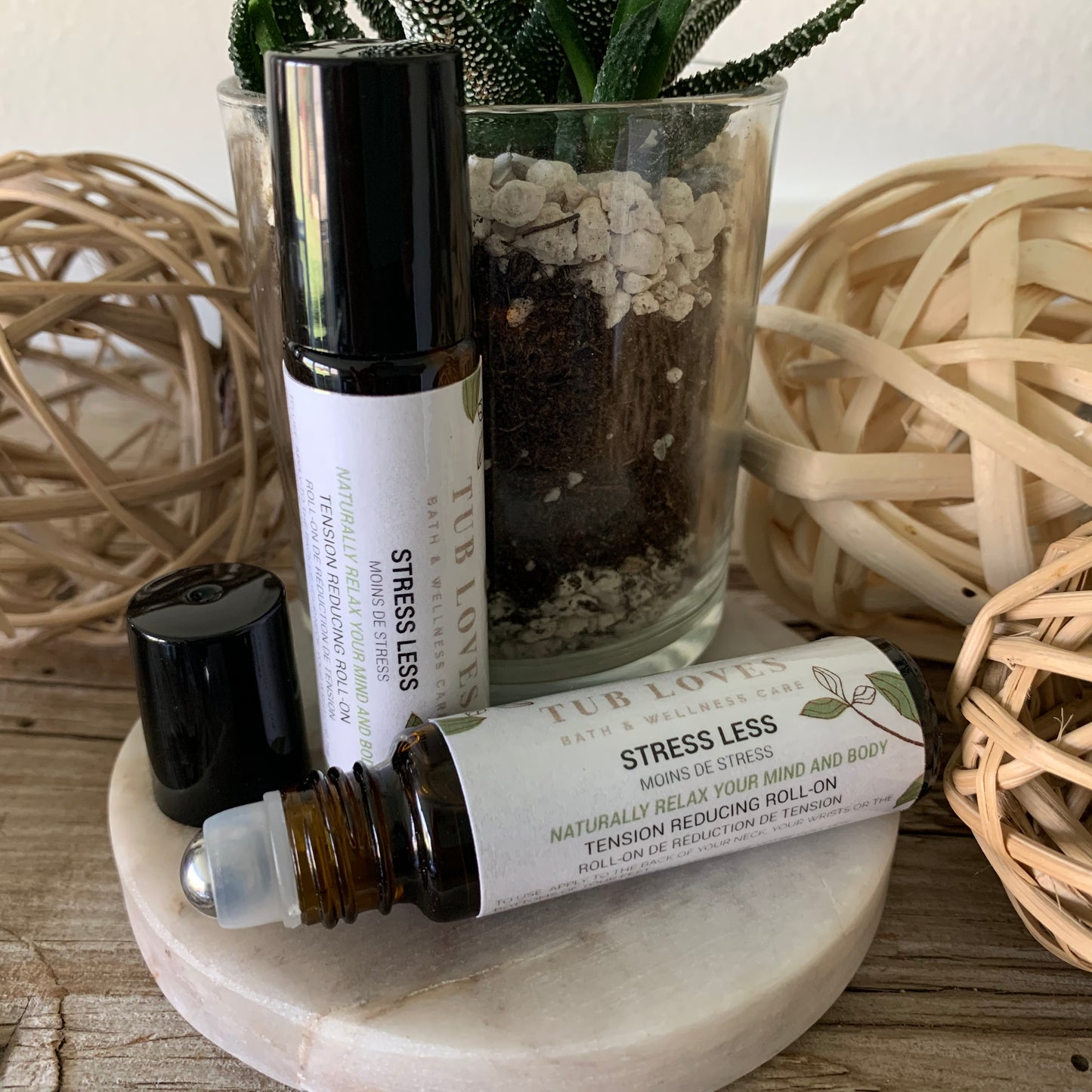 Stress Less Pure Oil Roll-On - Tub Loves