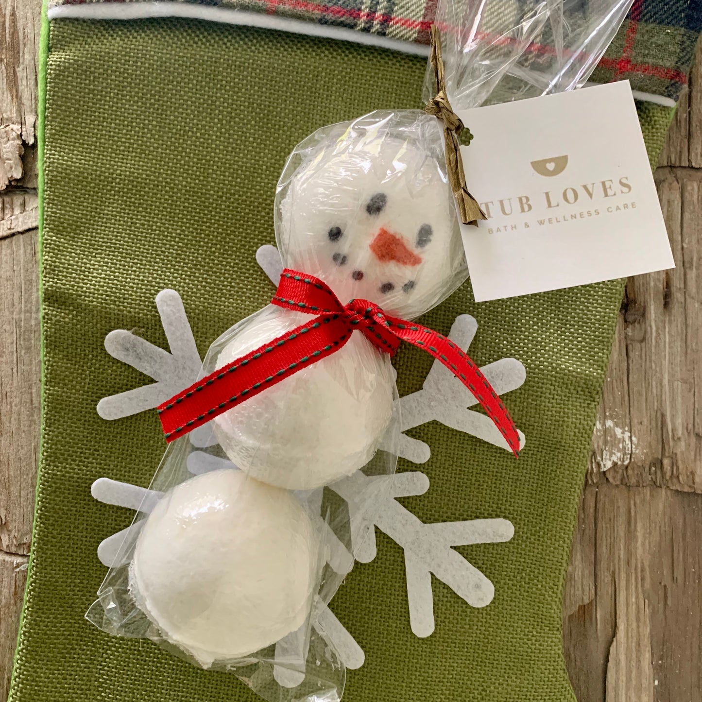 Snowman Bath Bomb - Tub Loves