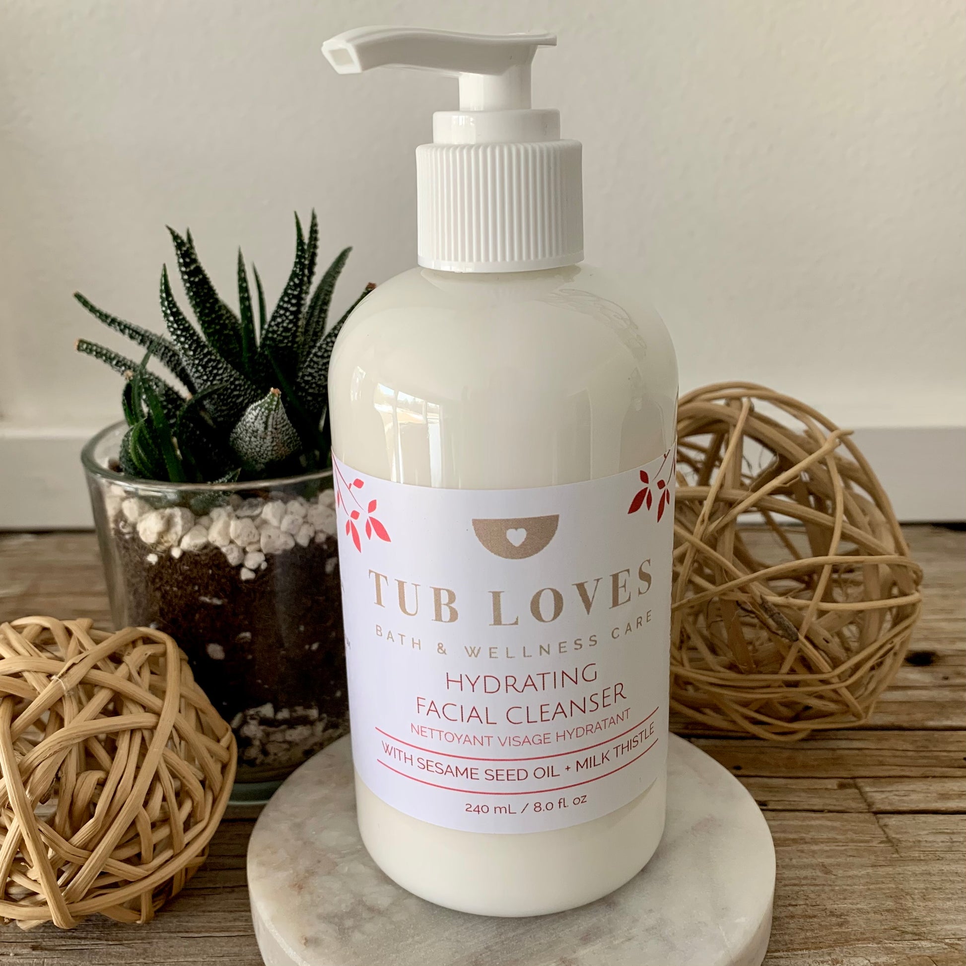 HYDRATING FACIAL CLEANSER + ANTIOXIDANT-ENRICHED MOISTURIZER - Tub Loves