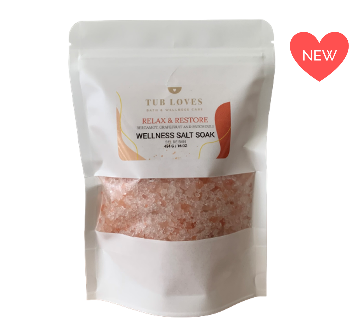Relax & Restore Wellness Salt Soak I 16 oz. - Tub Loves