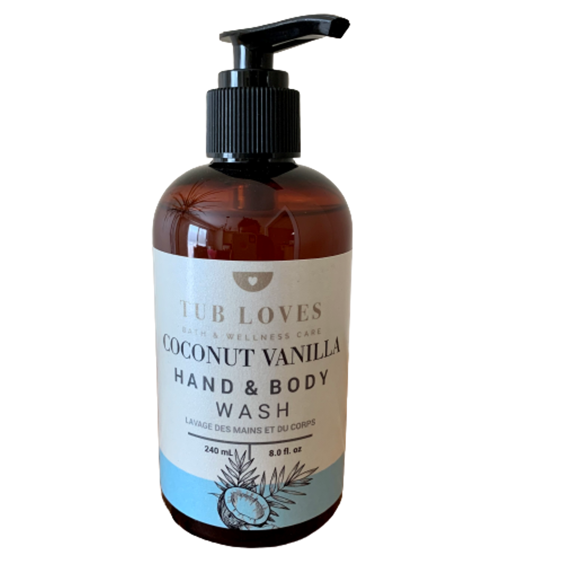 Coconut Vanilla - Hand and Body Wash – Tub Loves