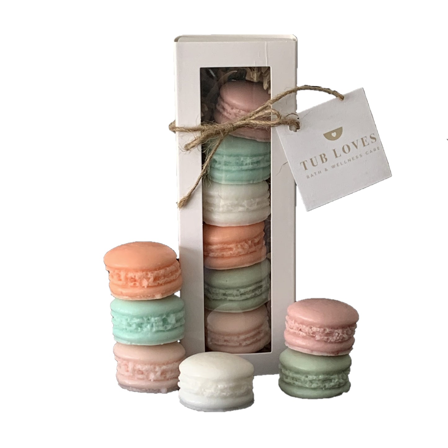 MACARON TRIPLE BUTTER GOATS MILK SOAP - FRUIT PARFAIT GIFT SET - Tub Loves