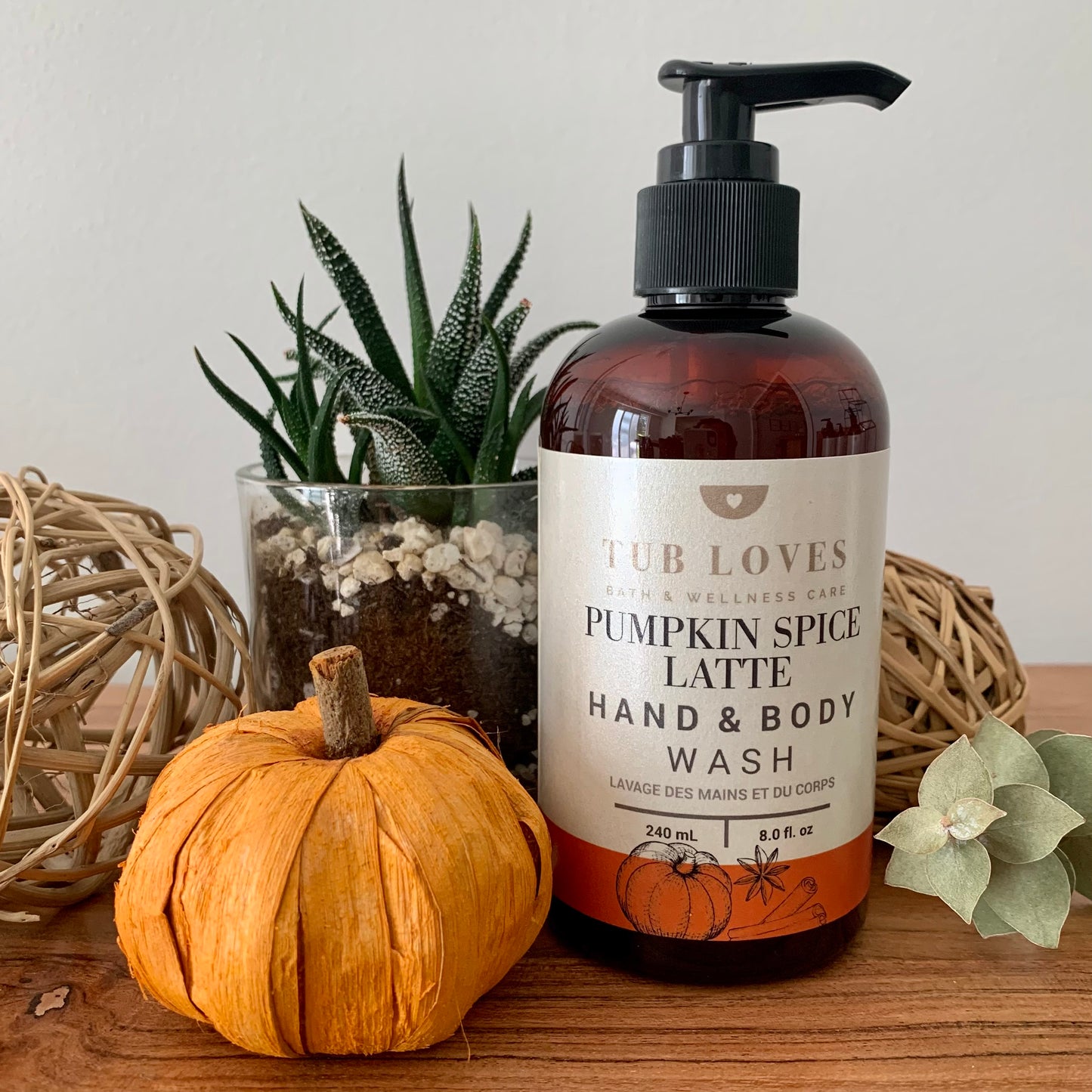 Pumpkin Spice Latte - Hand and Body Wash - Tub Loves