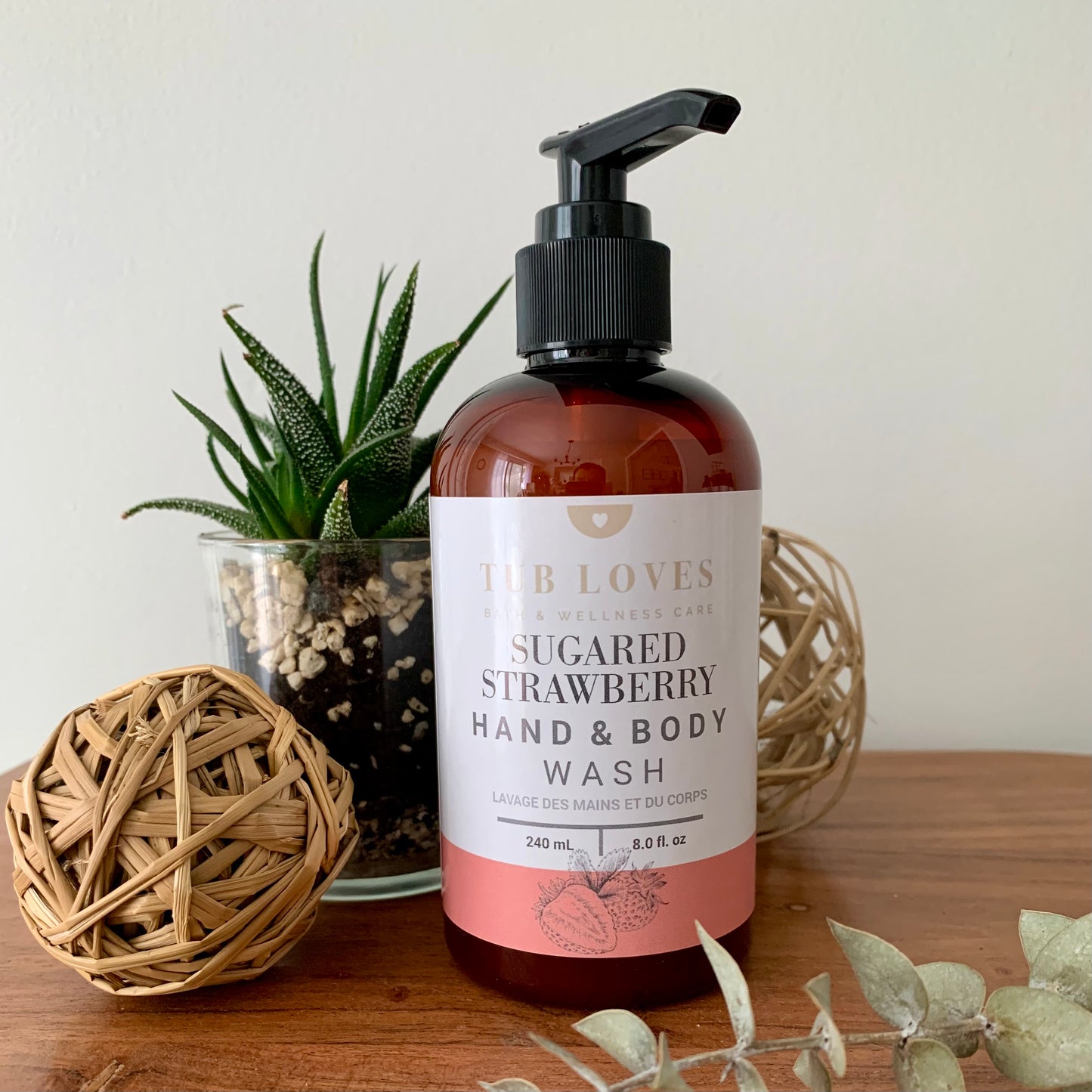 Sugared Strawberry - Hand and Body Wash