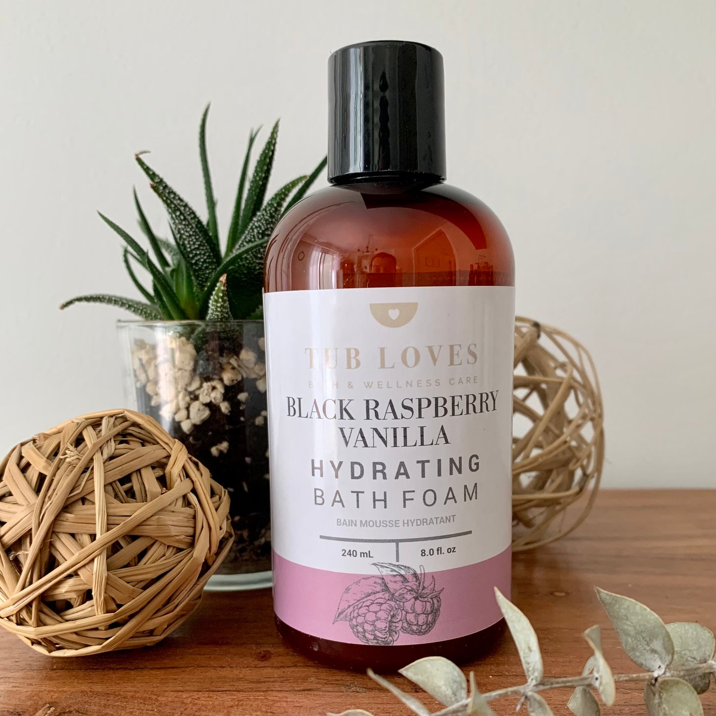 Black Raspberry Vanilla Hydrating Bath Foam