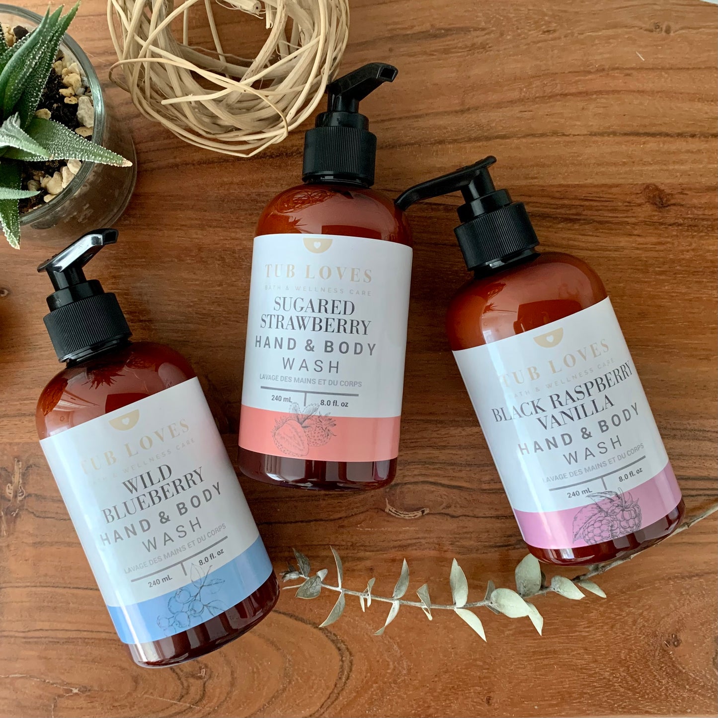 Sugared Strawberry - Hand and Body Wash