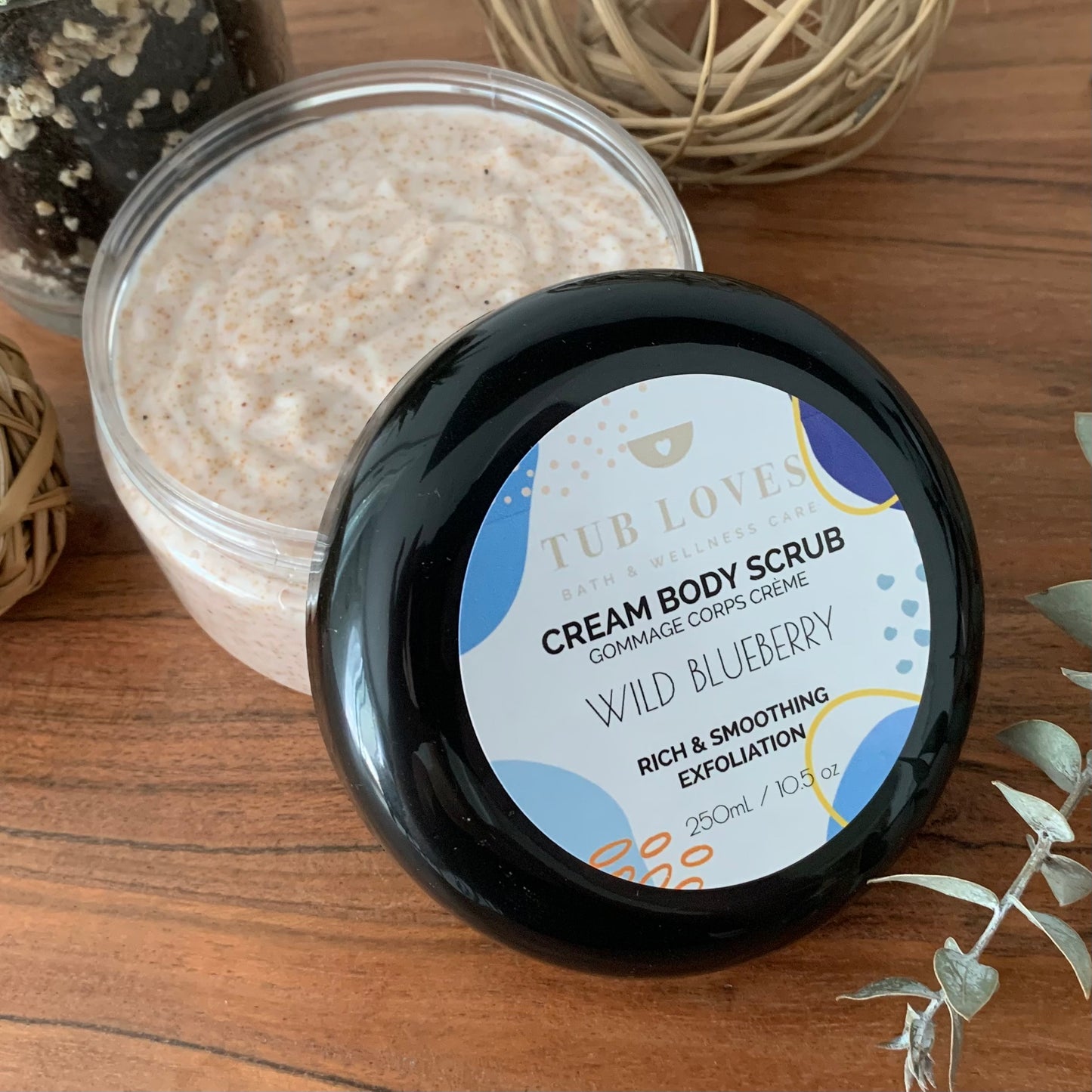 Wild Blueberry Exfoliating Cream Body Scrub