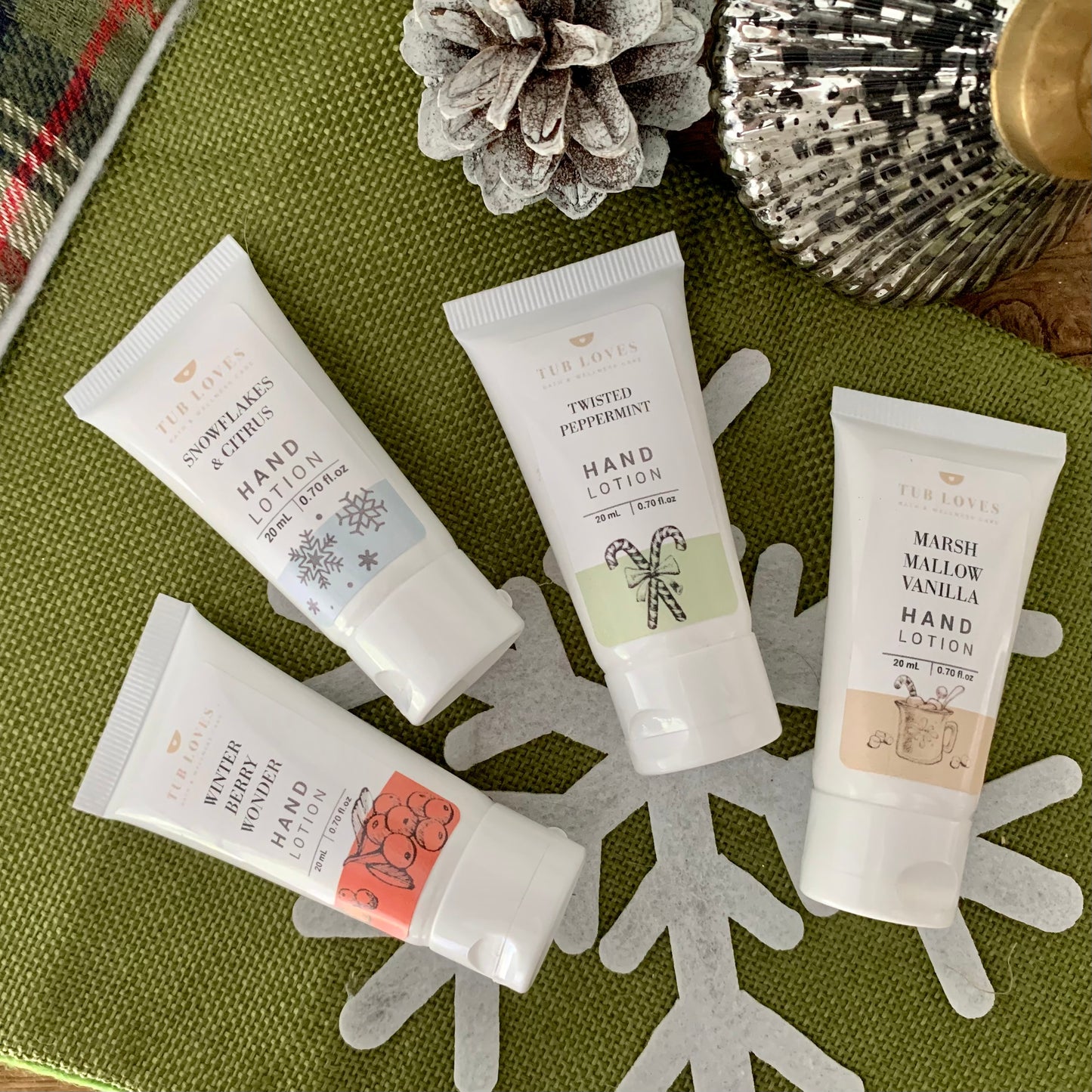 Holiday Hand Lotion Sample Set