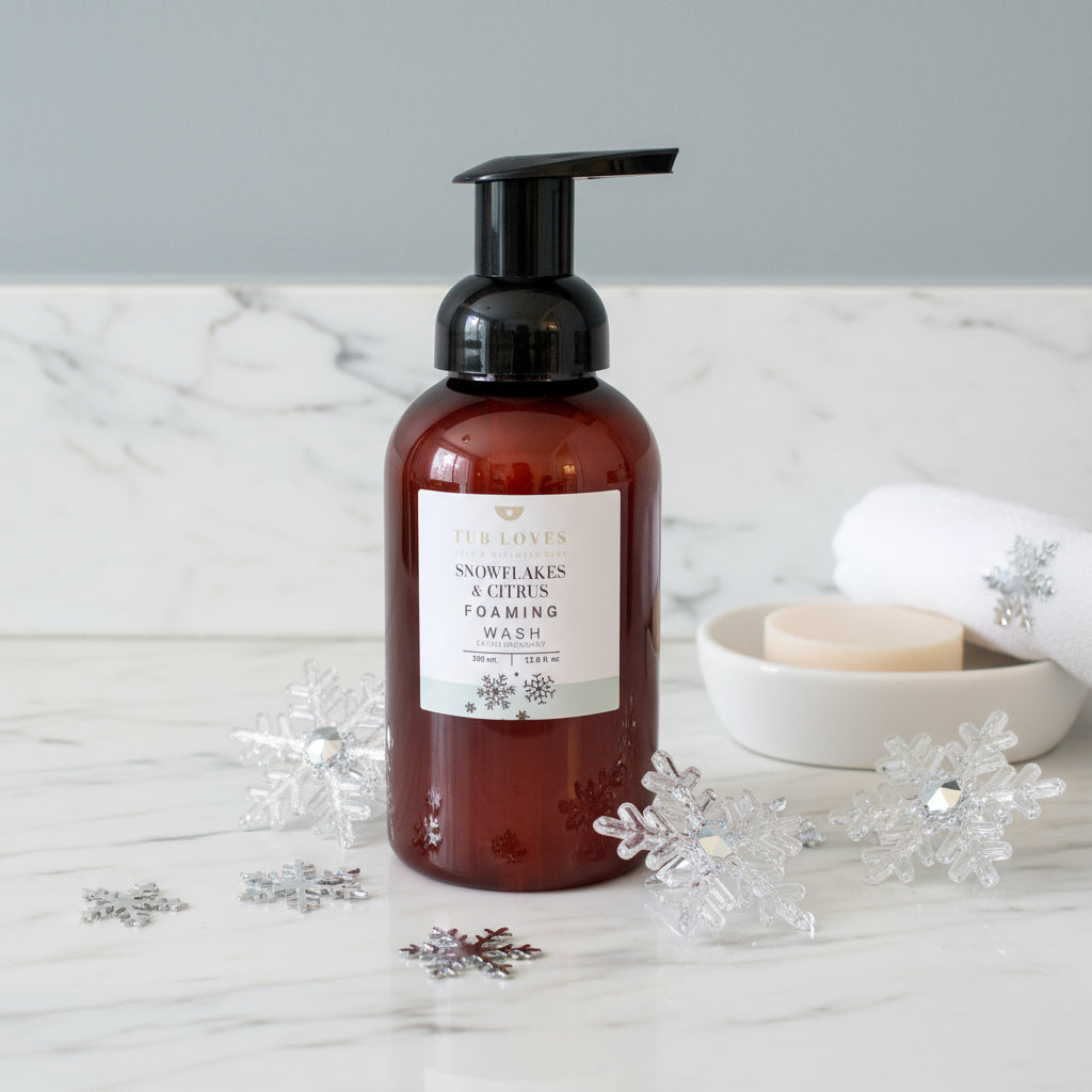 Snowflakes & Citrus Foaming Wash