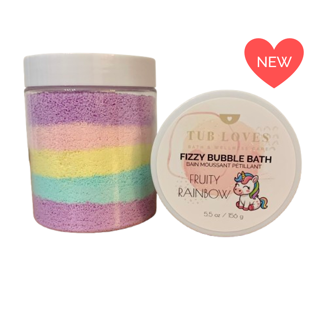 Fizzy Bubble Bath - Fruity Rainbow