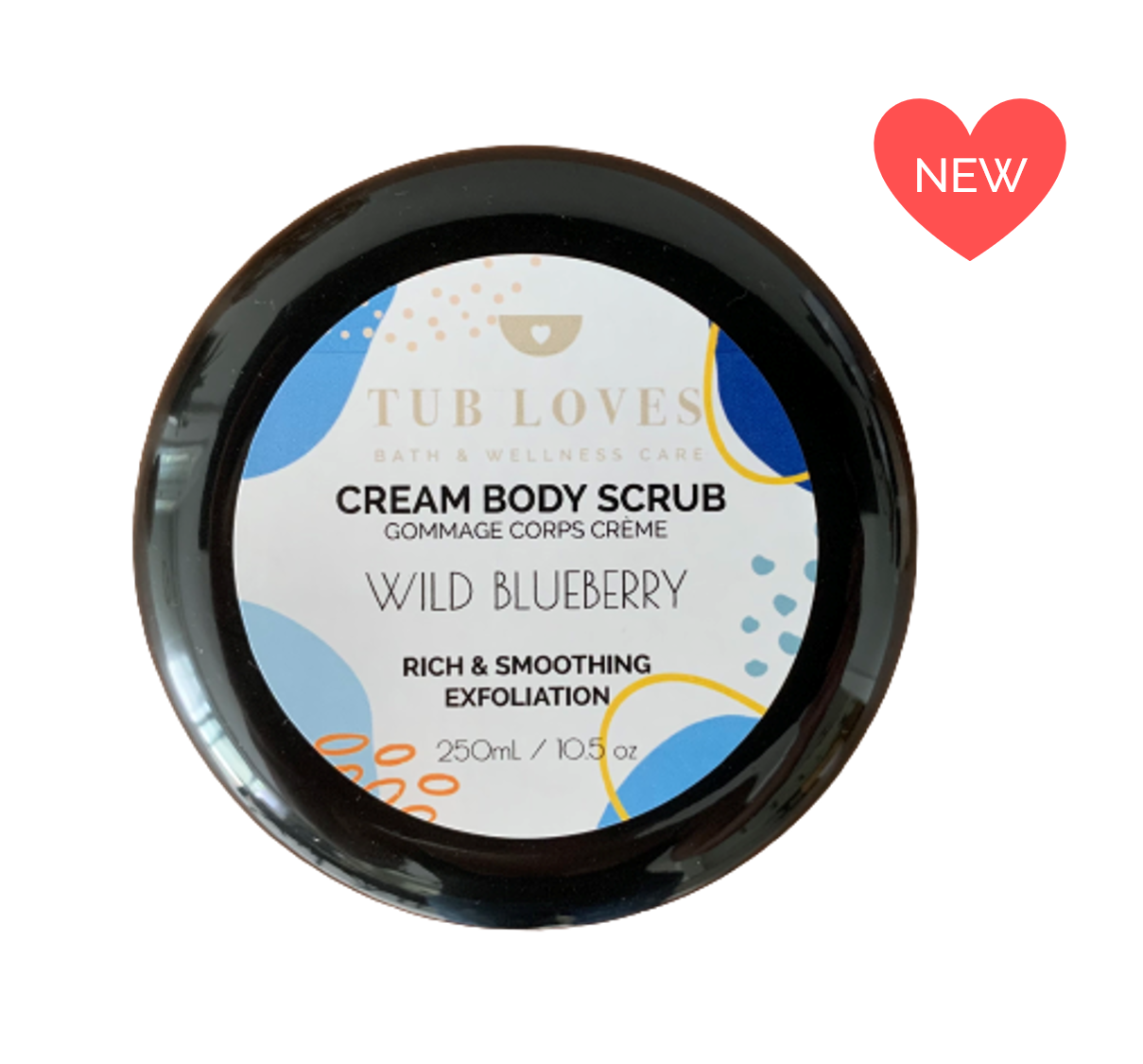 Wild Blueberry Exfoliating Cream Body Scrub