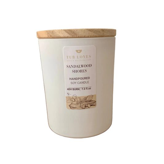 Sandalwood Shores - Natural Soy Candle