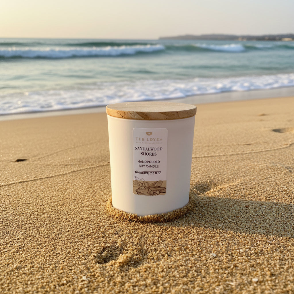 Sandalwood Shores - Natural Soy Candle