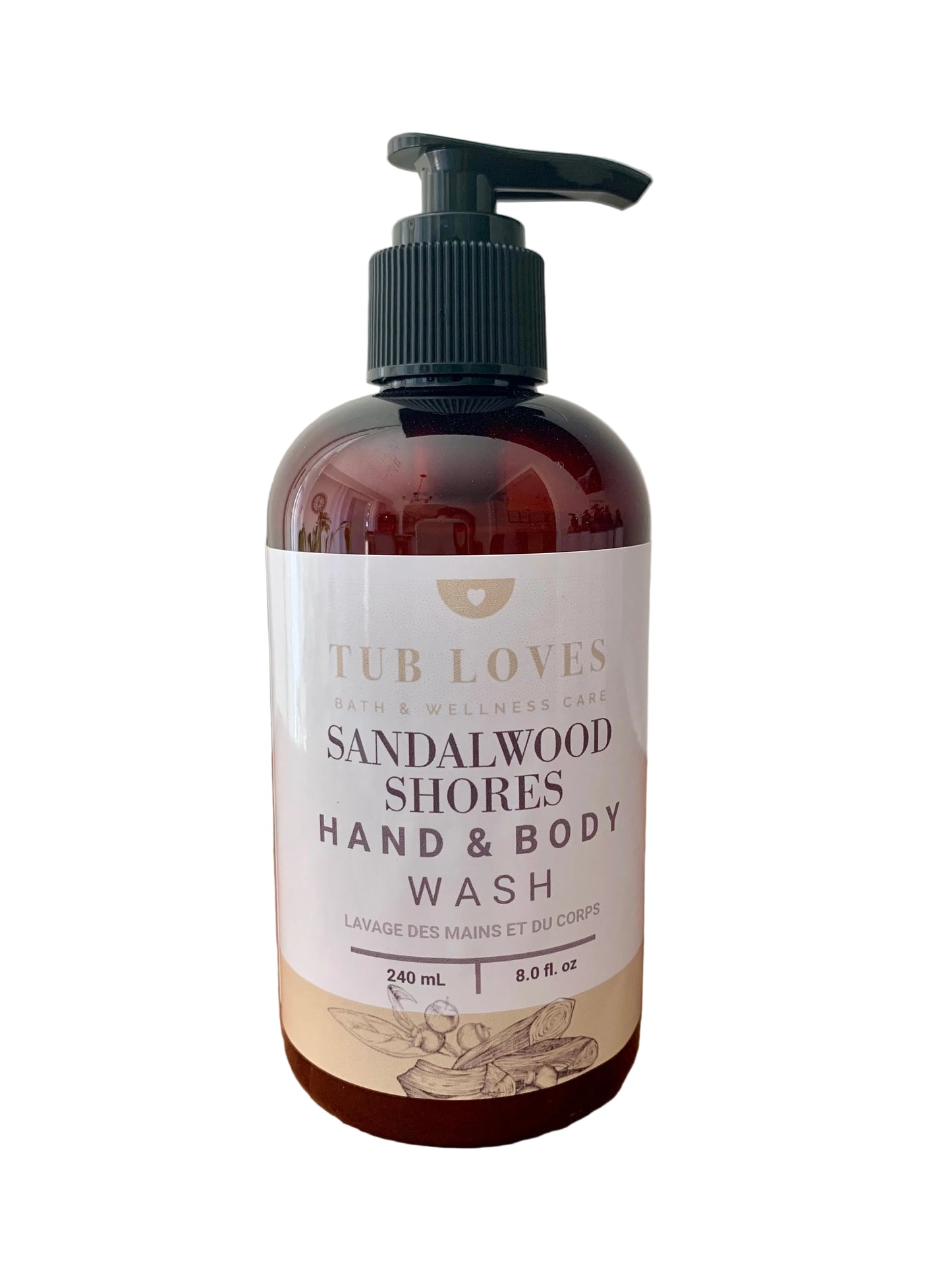 Sandalwood Shores - Hand and Body Wash