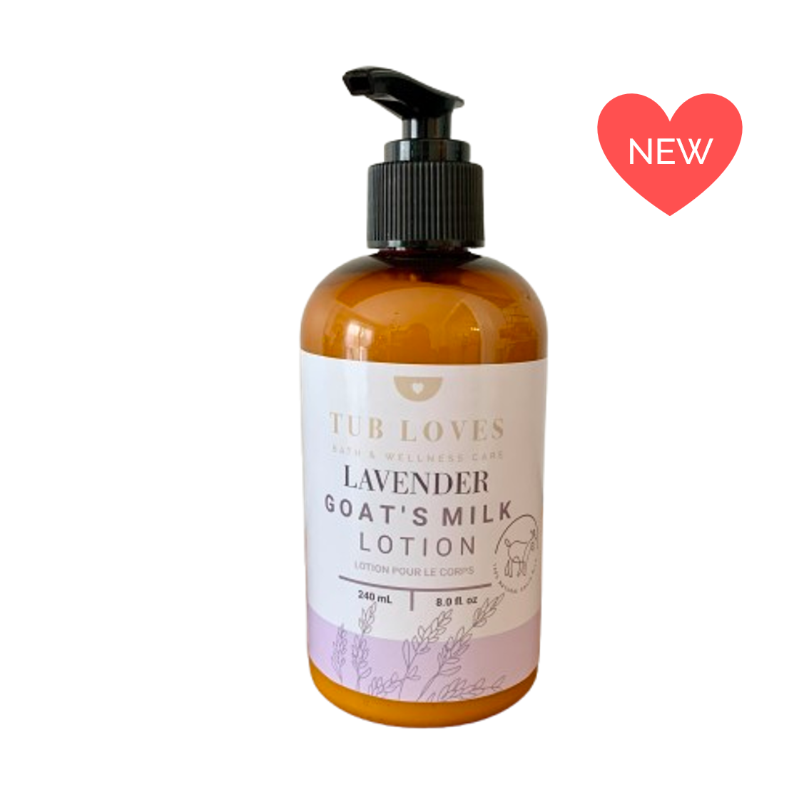 Lavender - Goat's Milk Hand & Body Lotion