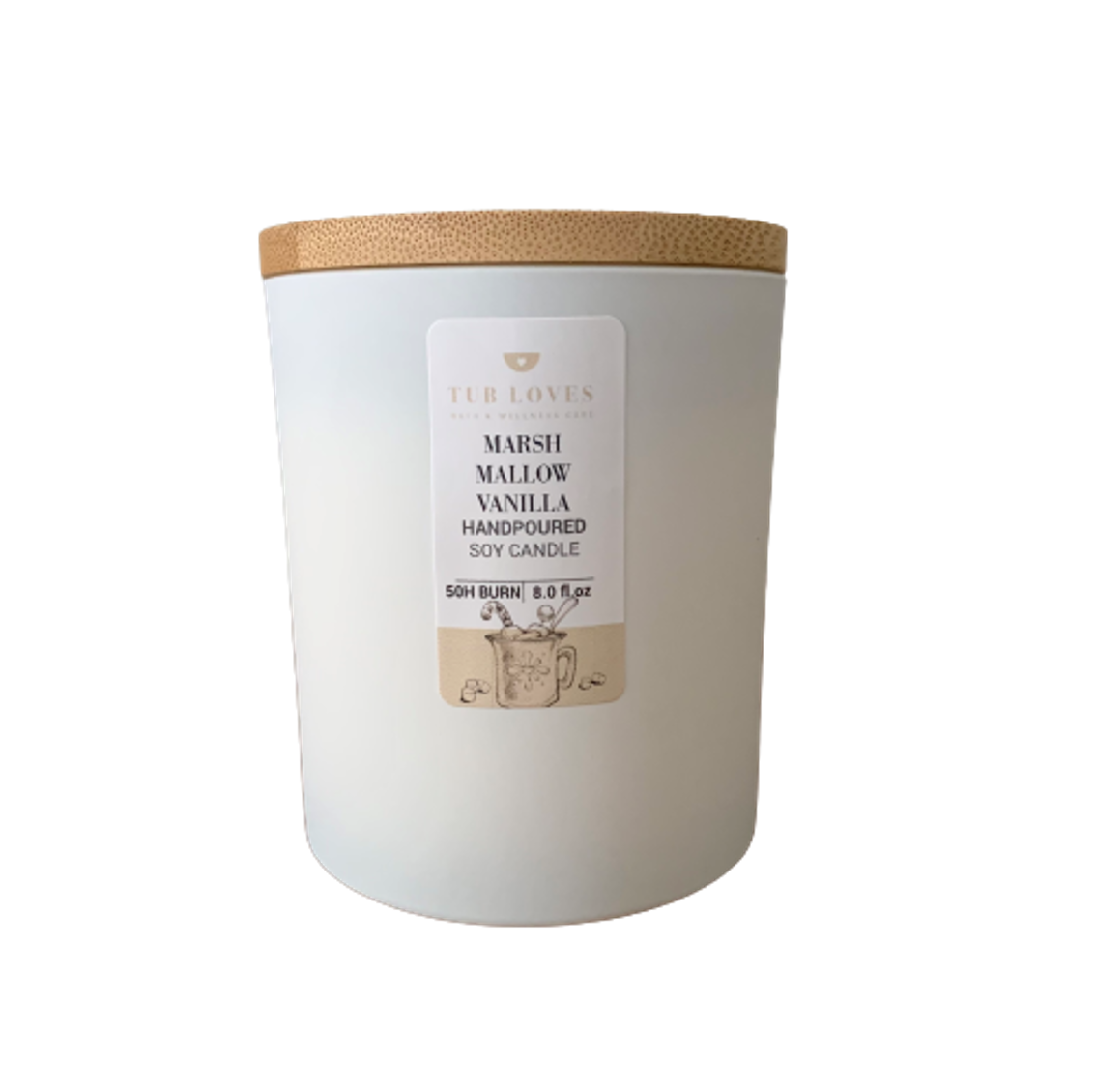 Marshmallow Vanilla Soy Candle