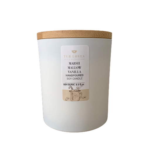 Marshmallow Vanilla Soy Candle