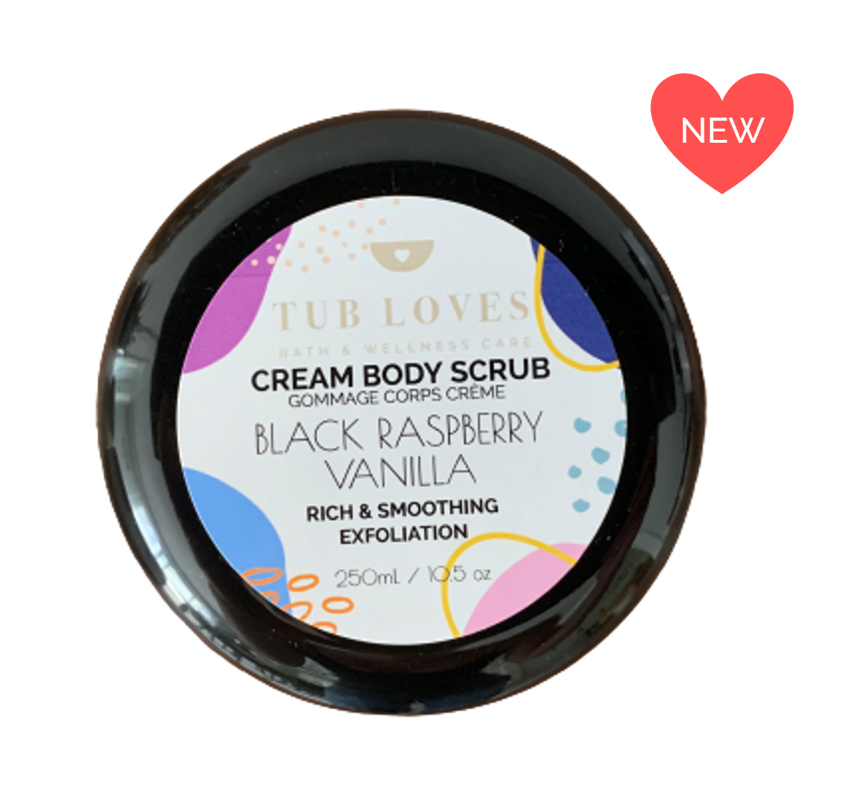 Black Raspberry Vanilla Exfoliating Cream Body Scrub
