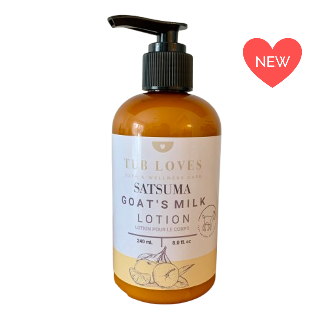 Satsuma - Goat's Milk Hand & Body Lotion