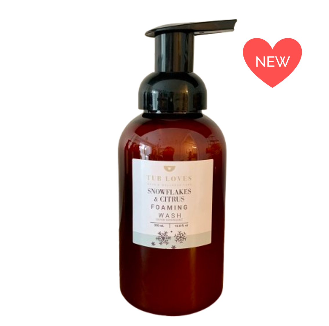 Snowflakes & Citrus Foaming Wash