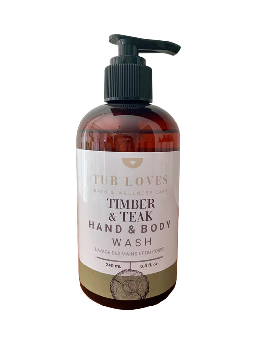 Timber & Teak - Hand and Body Wash