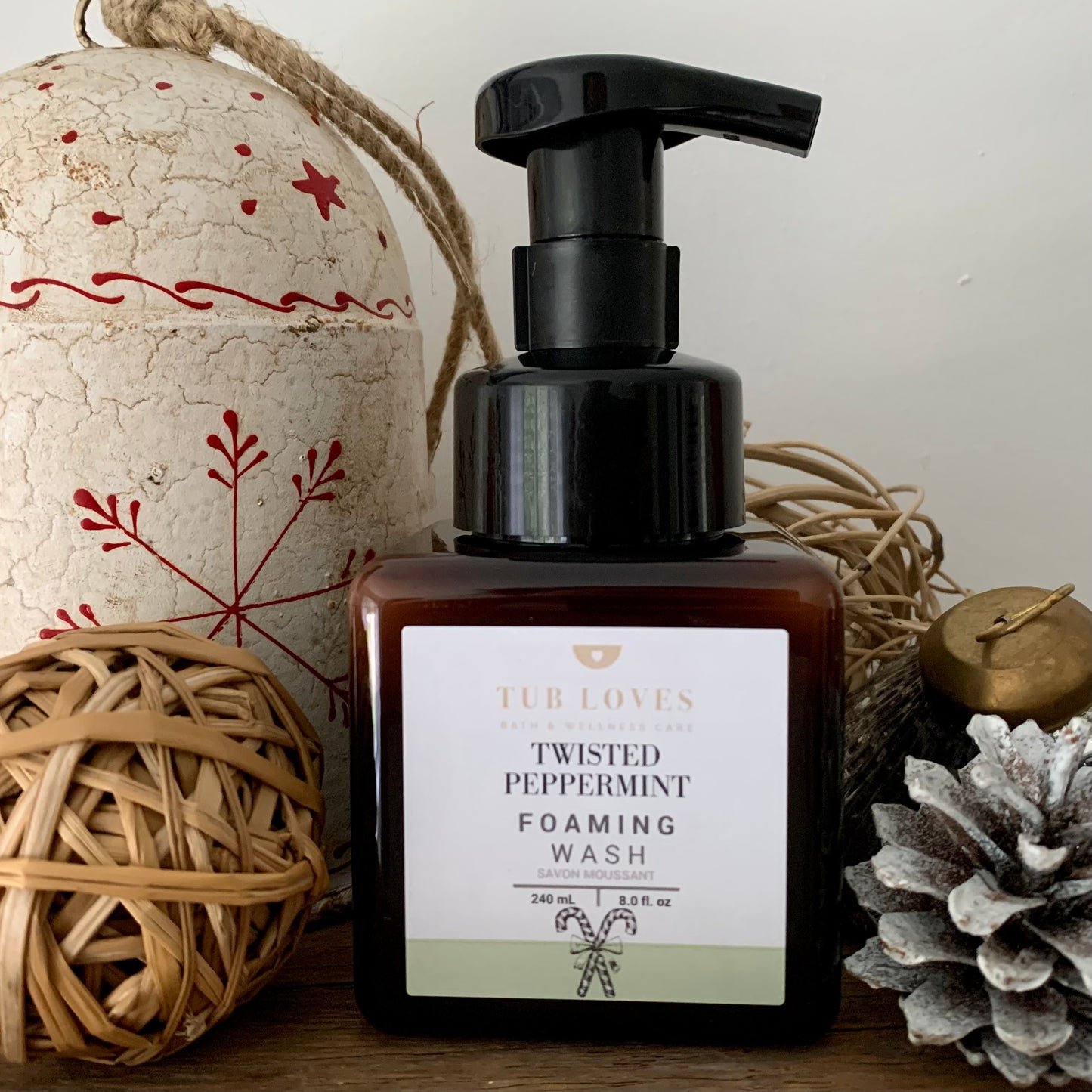 Twisted Peppermint Foaming Wash