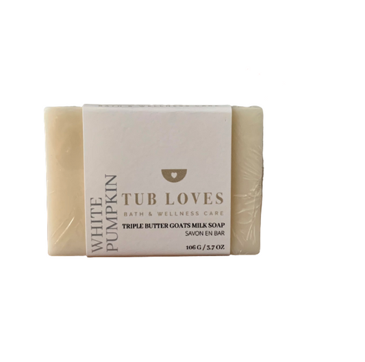 White Pumpkin - Goats Milk Soap Bar