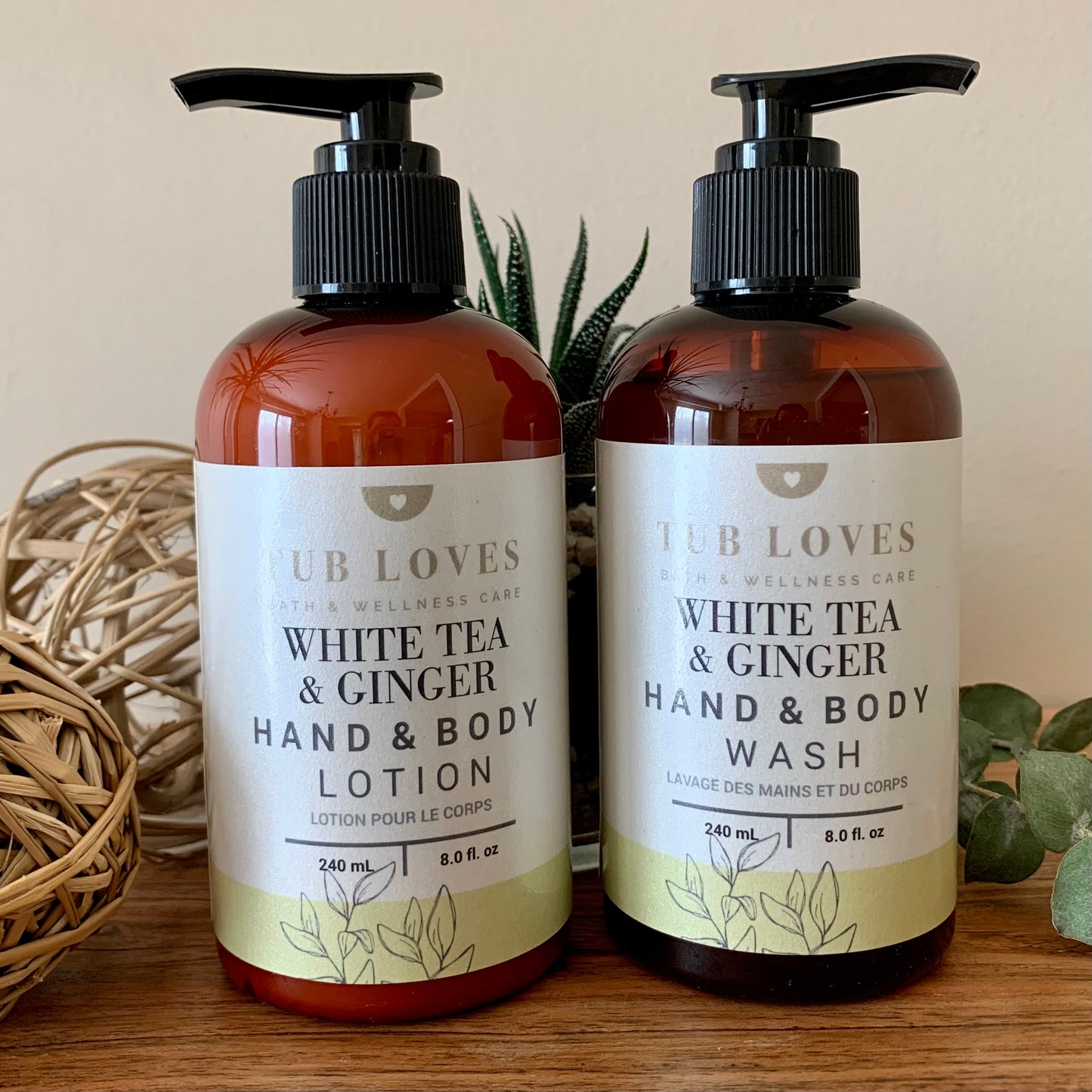 White Tea & Ginger - Hand & Body Lotion