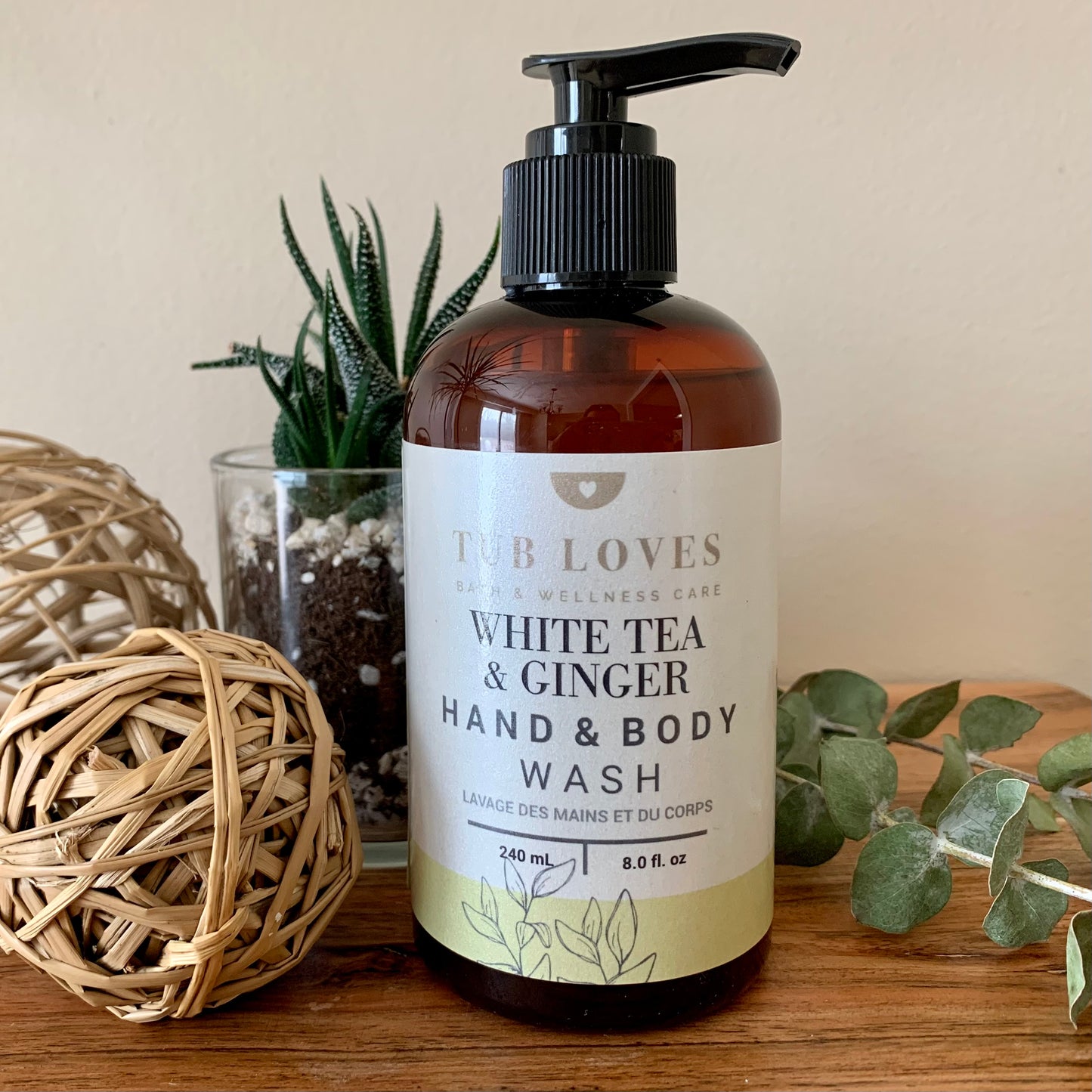 White Tea & Ginger - Hand and Body Wash