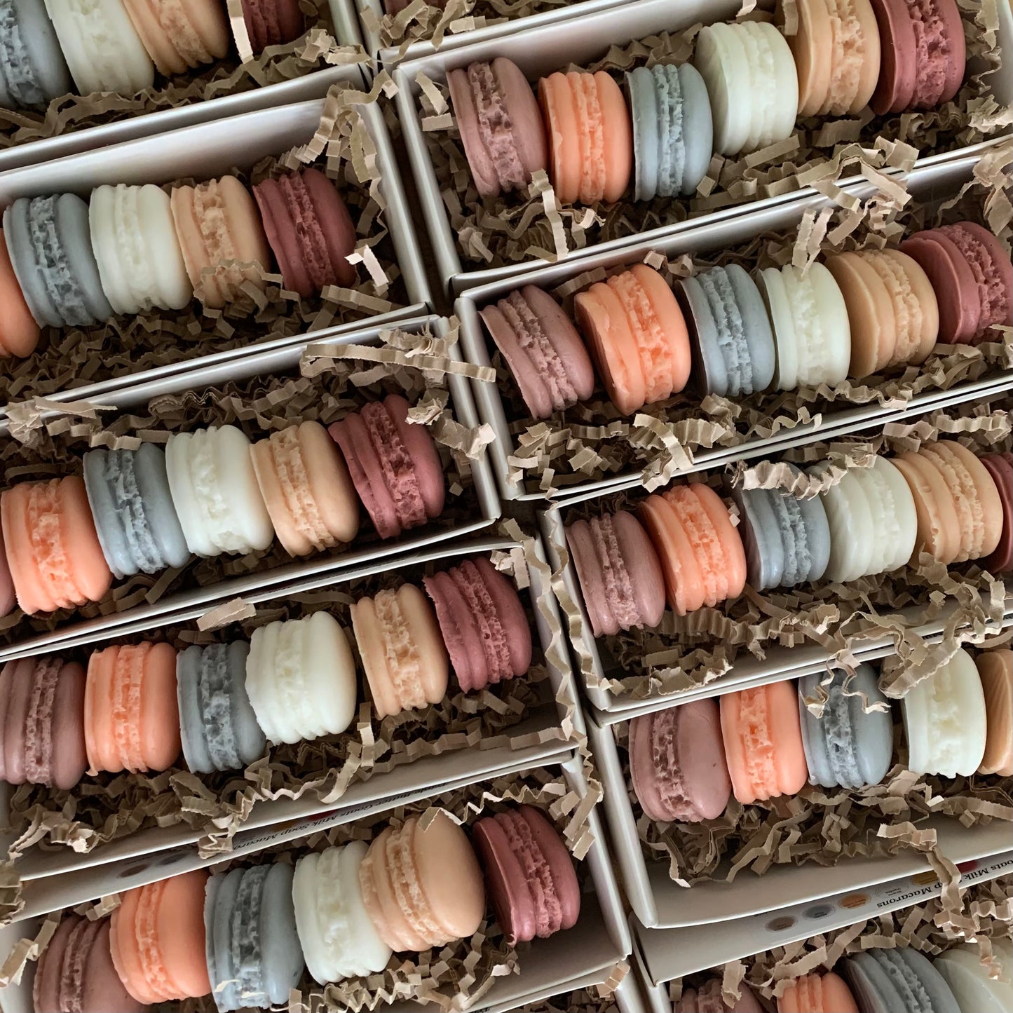 Macaron Triple Butter Goats Milk Soap - Fall Gift Set - Tub Loves