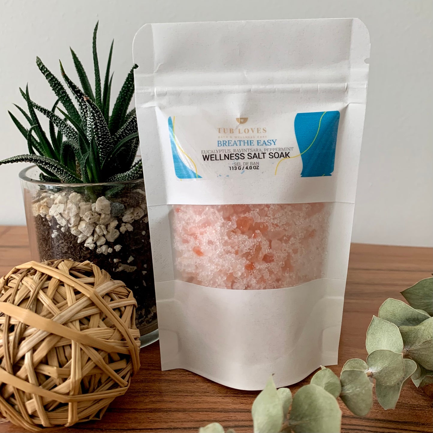 BreatheEasy Wellness Salt Soak I 4 oz.