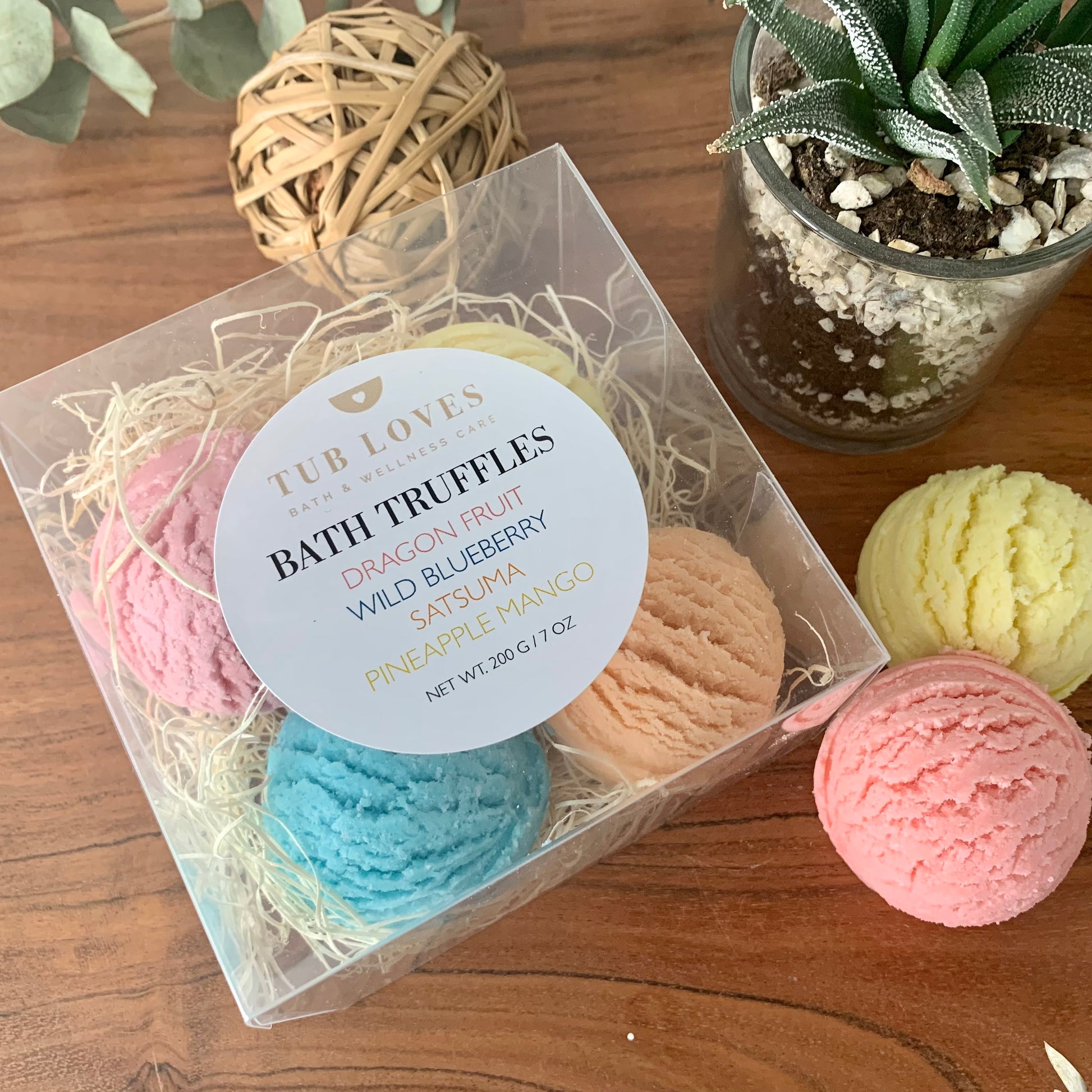 Bath Truffles - Fruit Gift Set - Tub Loves