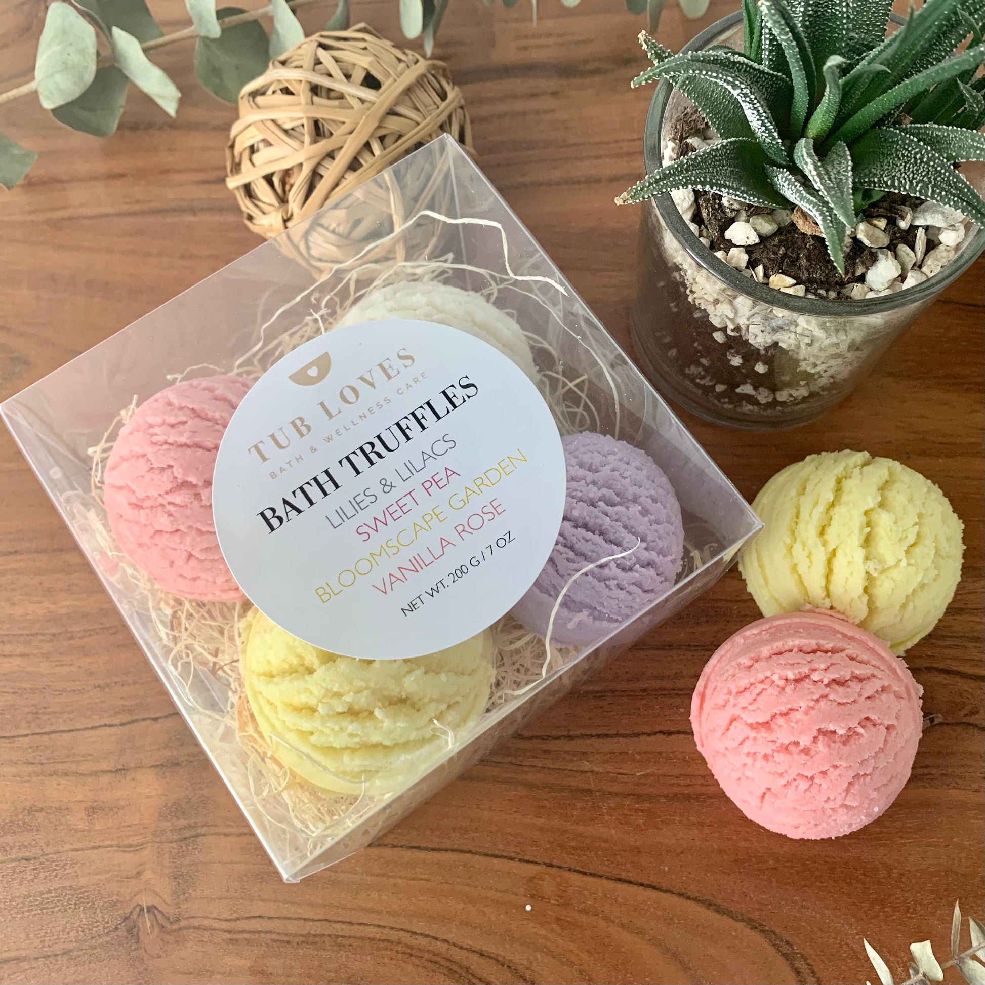 Bath Truffles - Floral Gift Set - Tub Loves