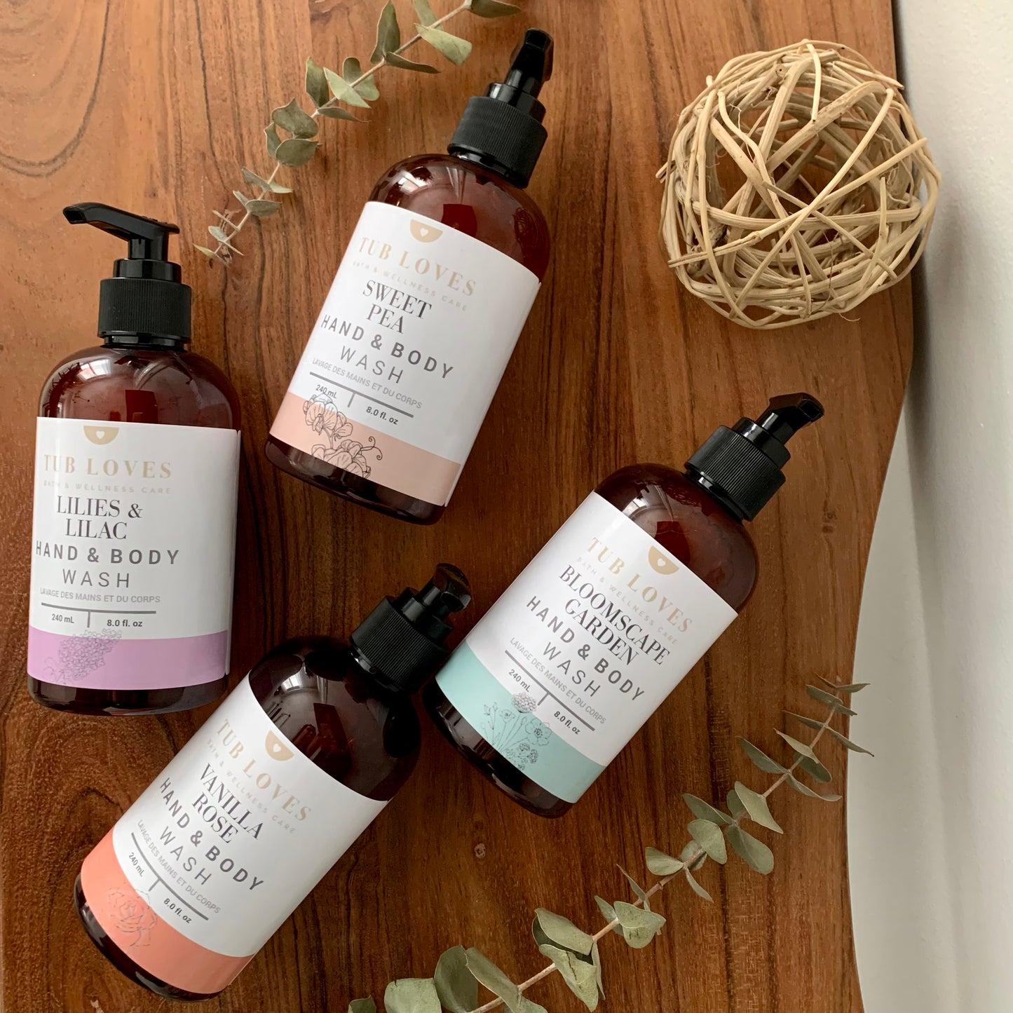 Vanilla Rose - Hand and Body Wash