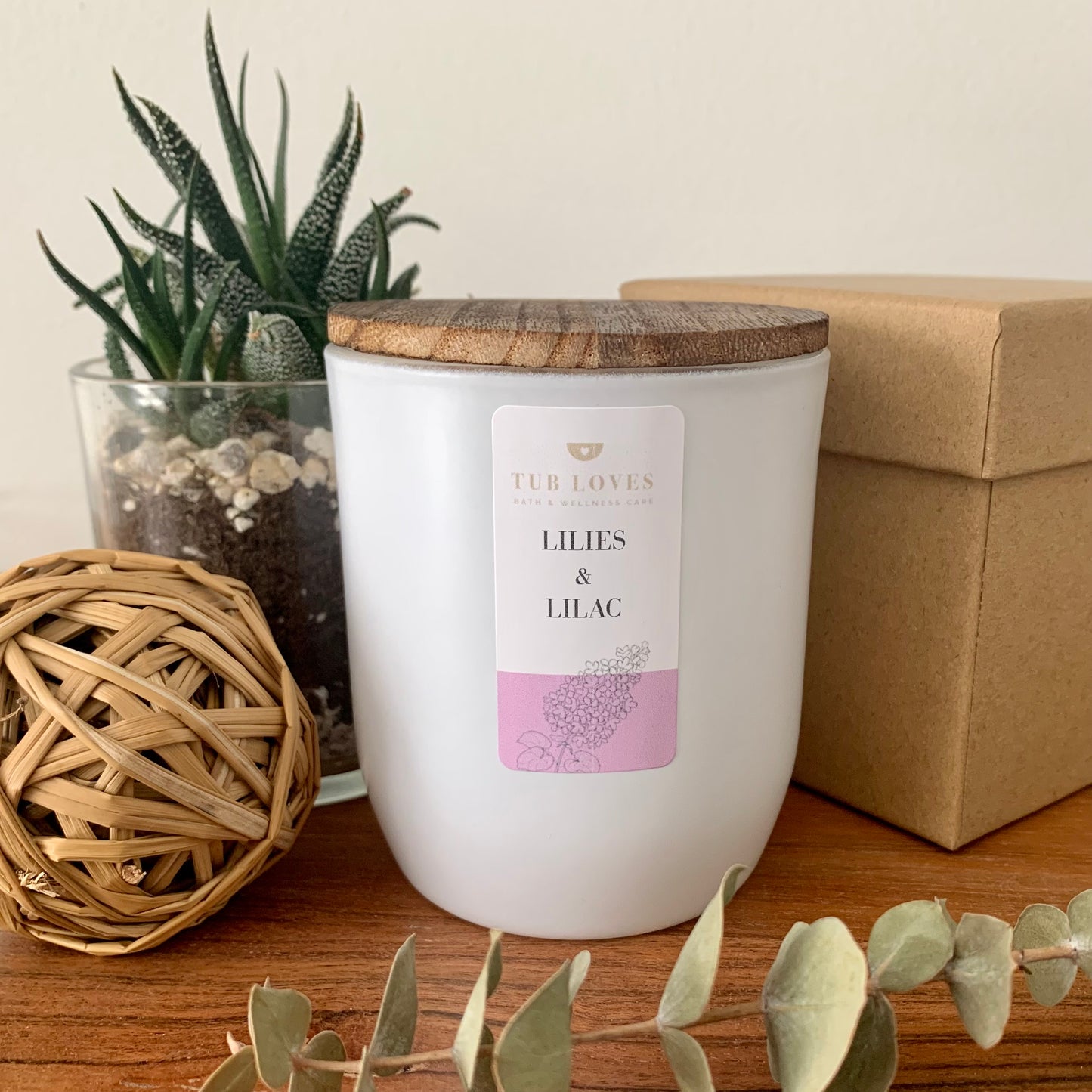 Lilies & Lilac Soy Candle
