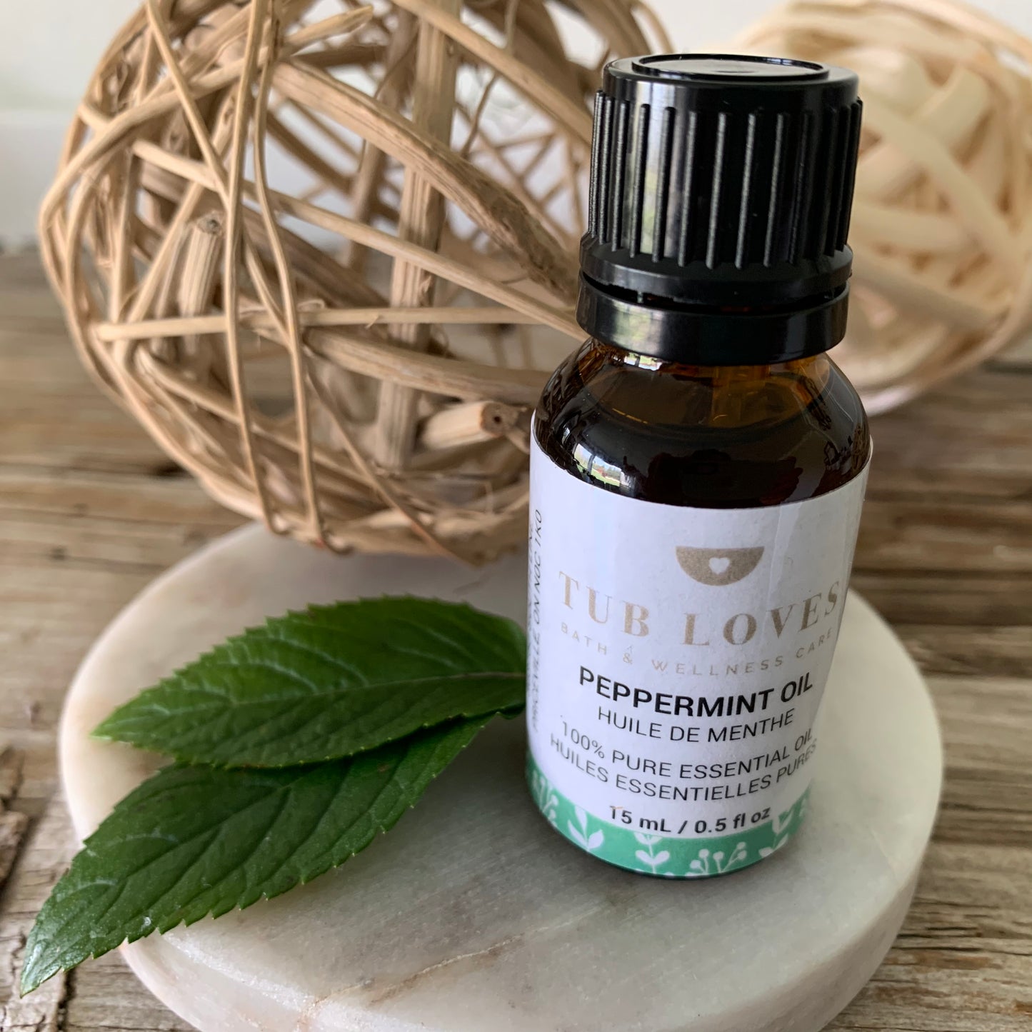 Peppermint Essential Oil - Tub Loves