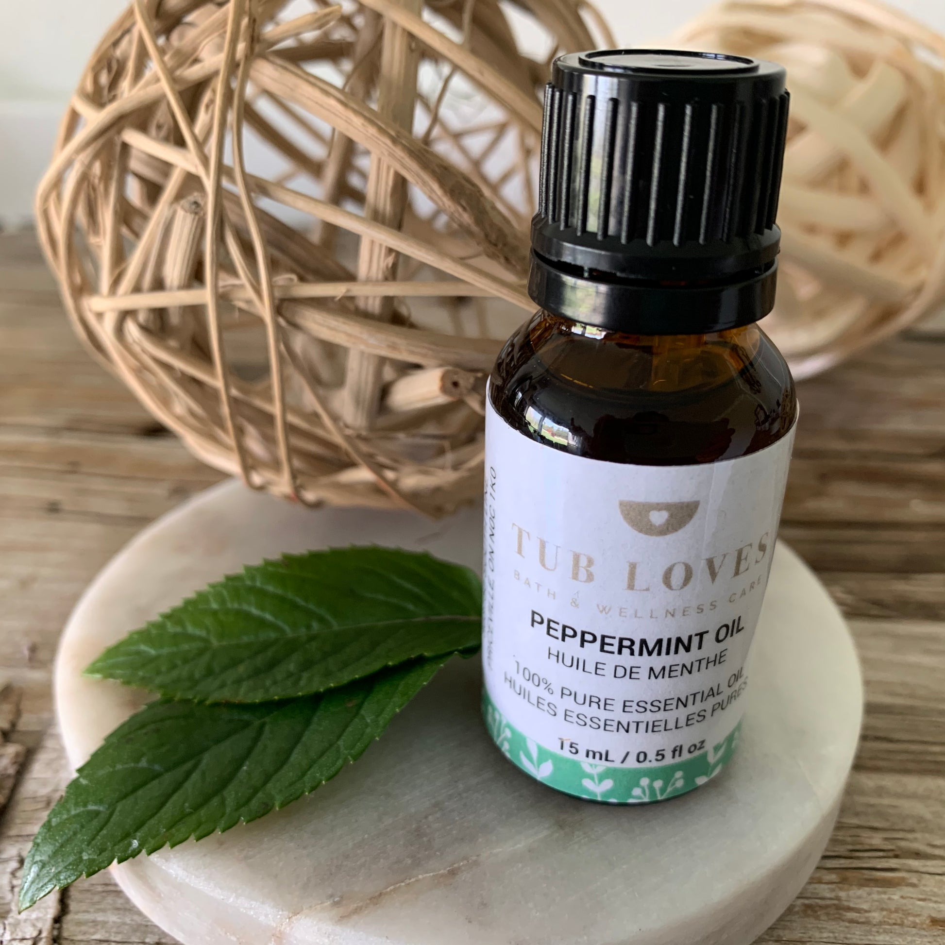 Peppermint Essential Oil - Tub Loves